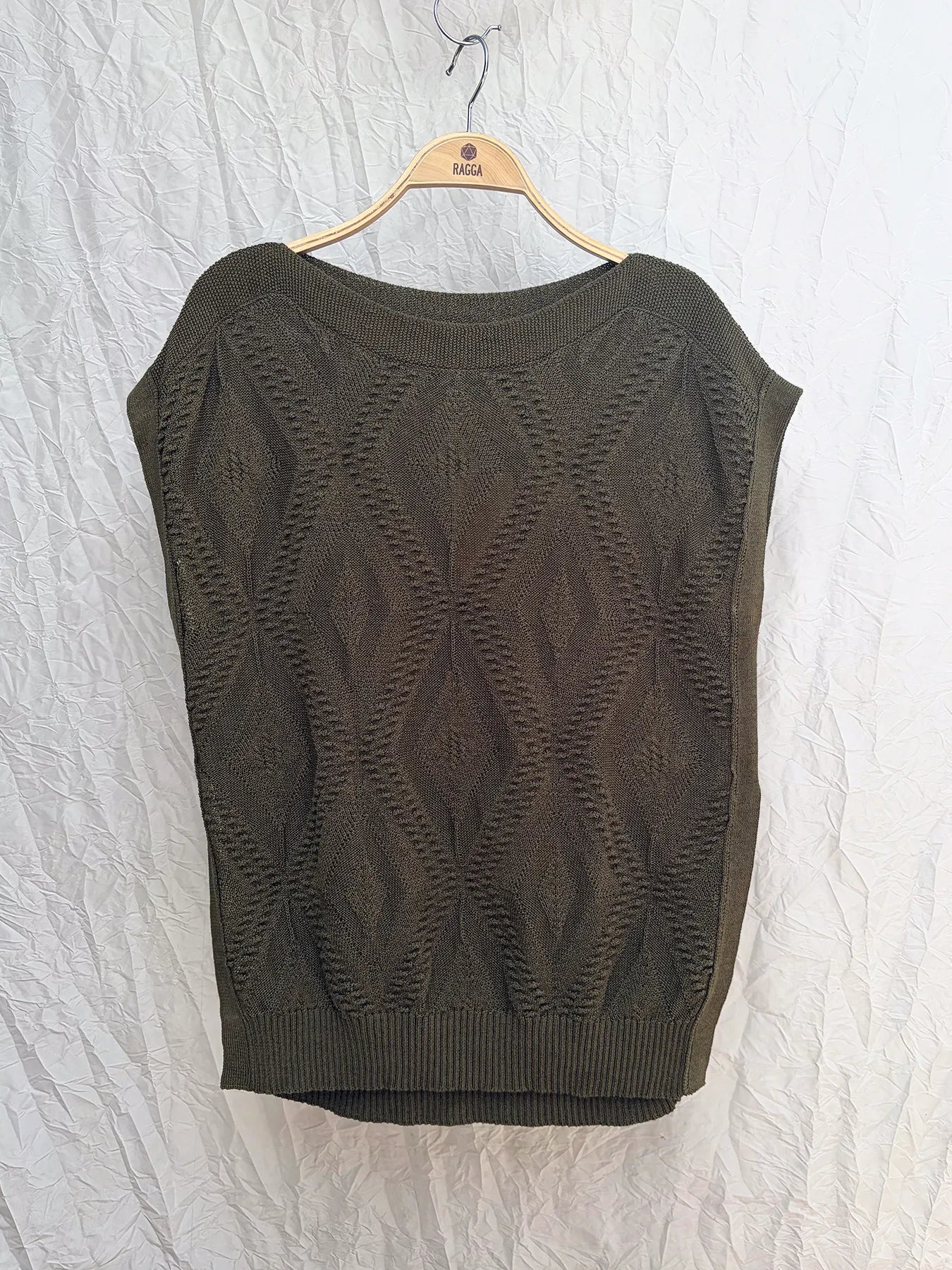 Top Tejido Con Rombos