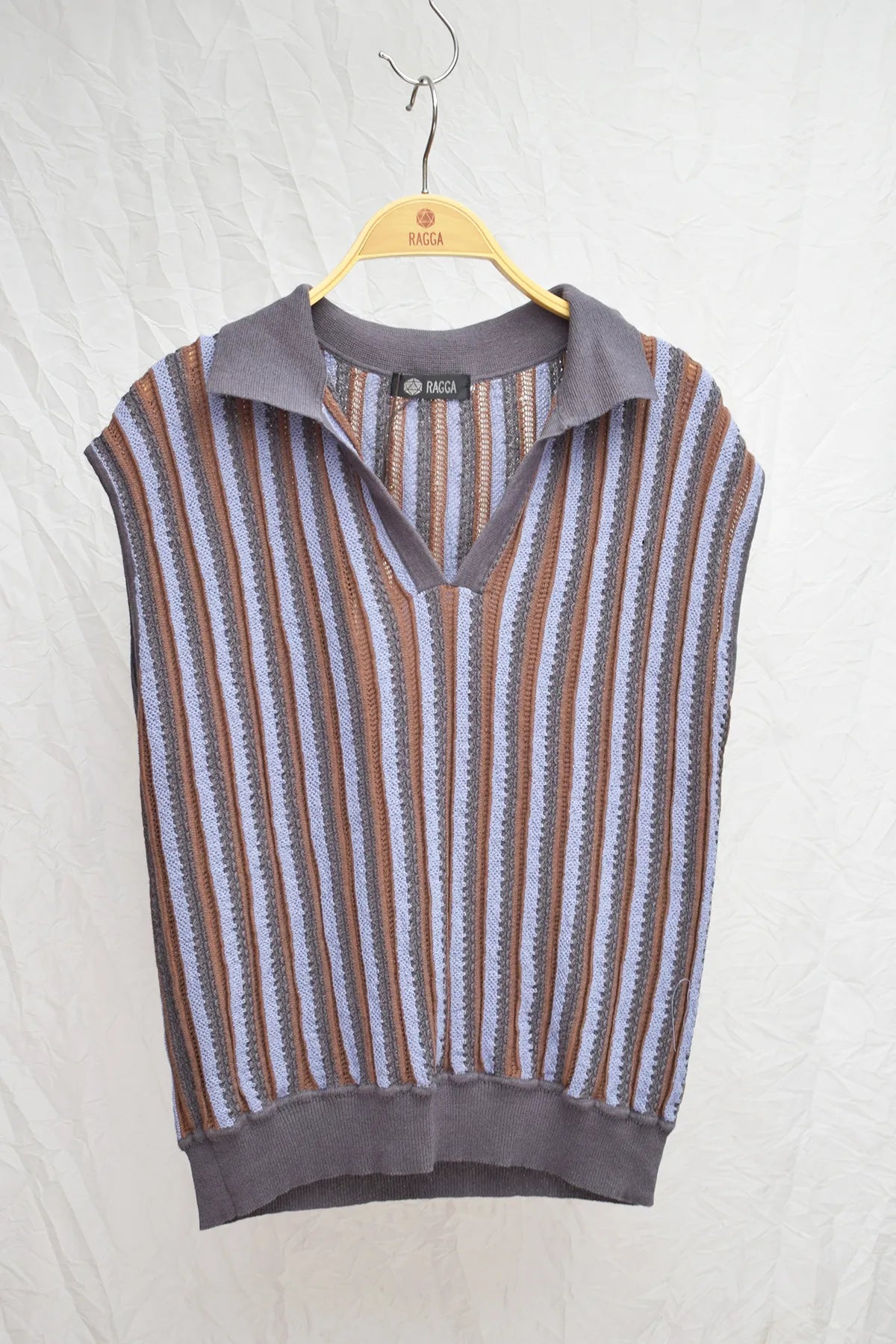 Top Algodón Cuello Pique