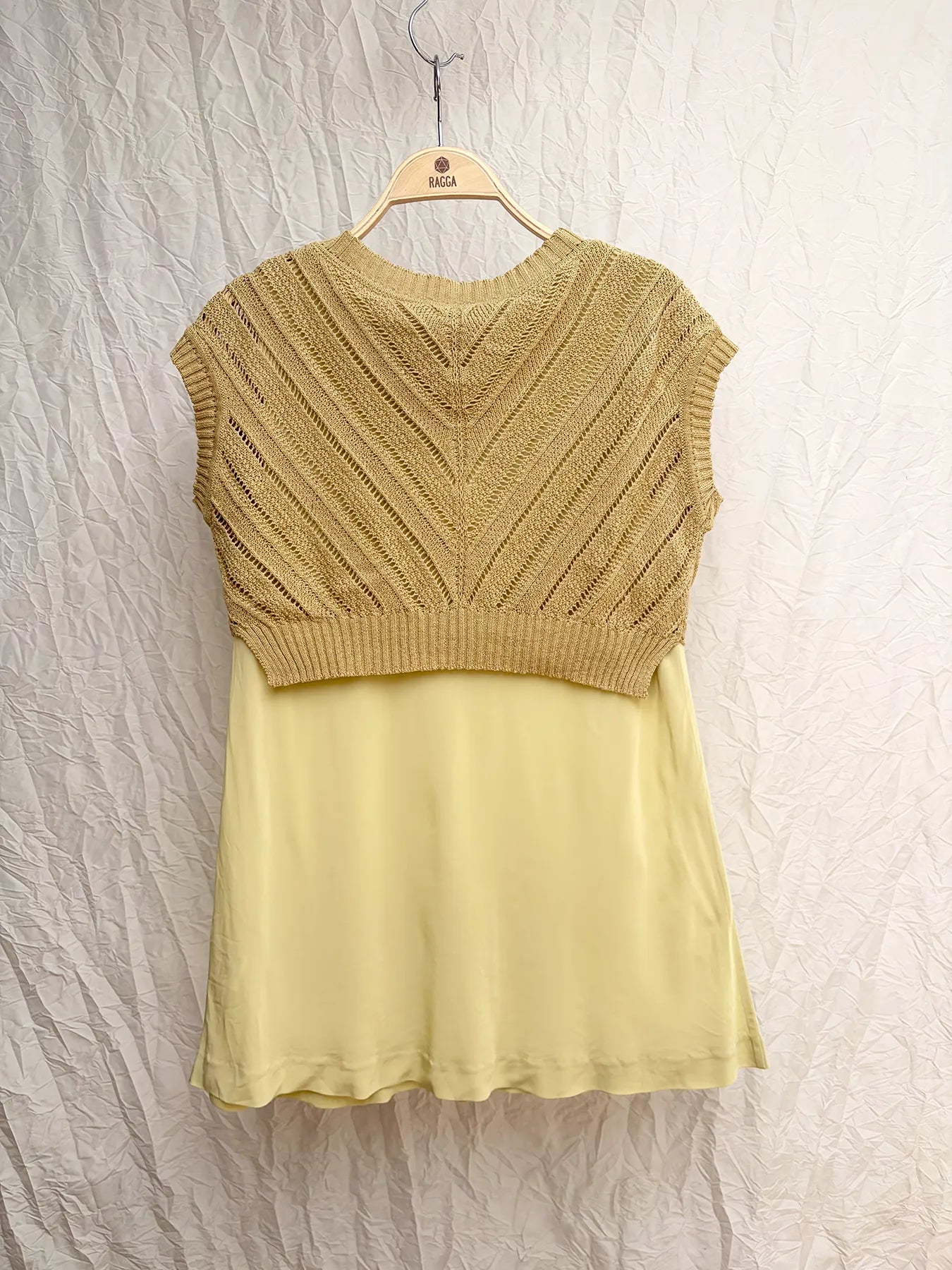 Top Tejido Sobrepuesto