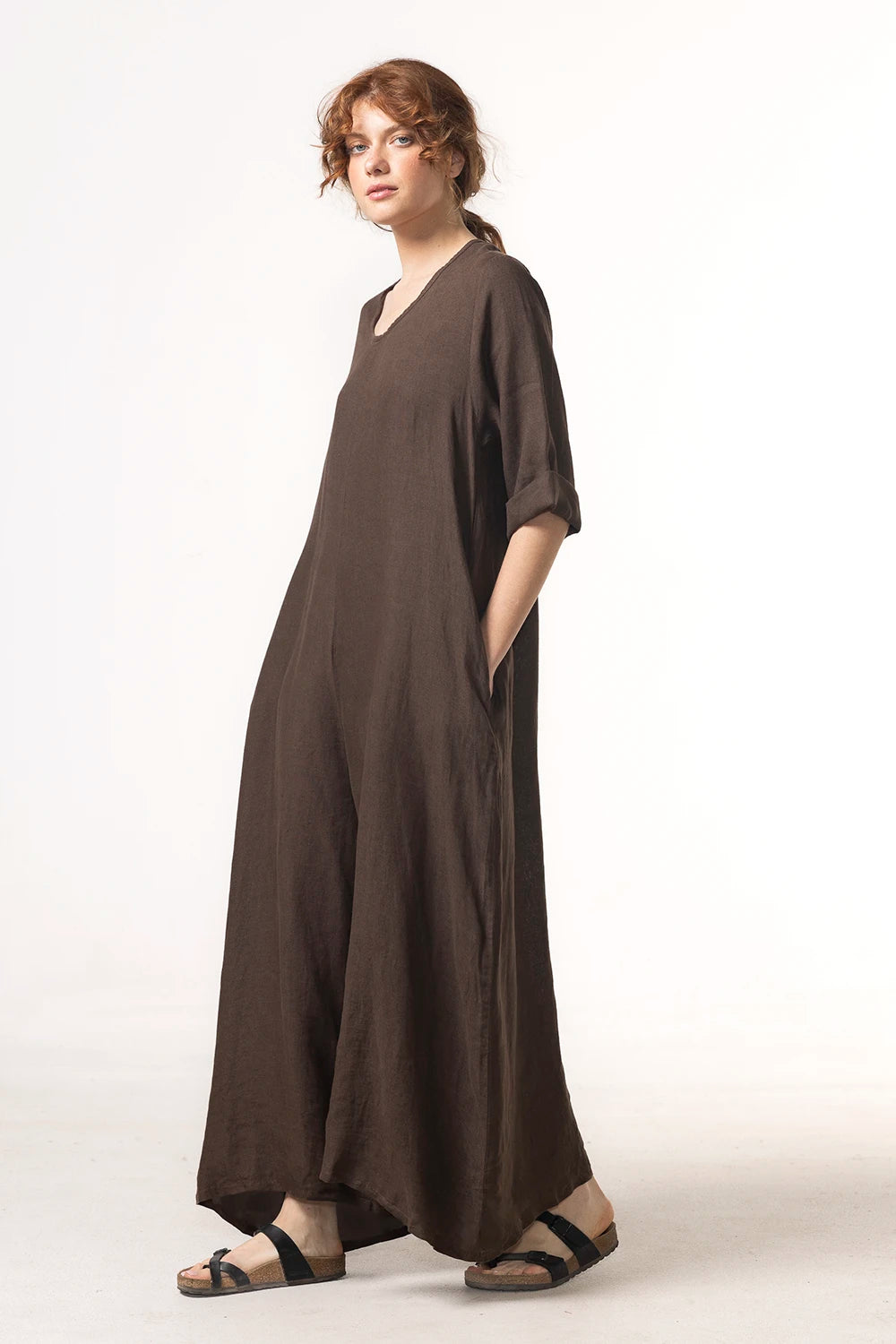 Enterito Luna Lino Manga Corta