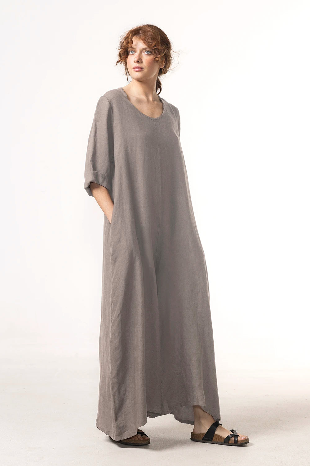 Enterito Luna Lino Manga Corta