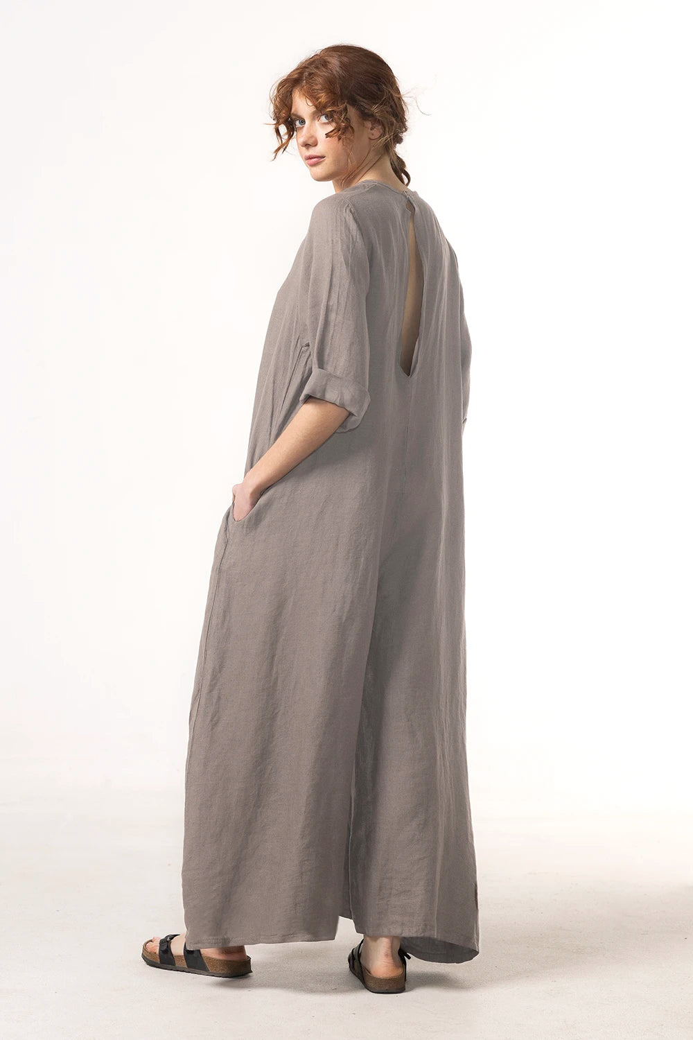 Enterito Luna Lino Manga Corta