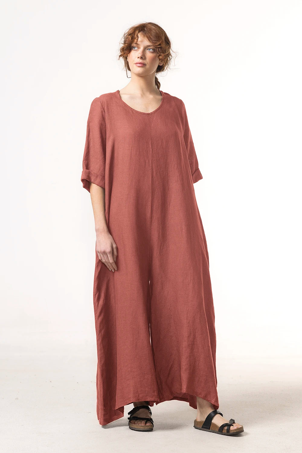 Enterito Luna Lino Manga Corta