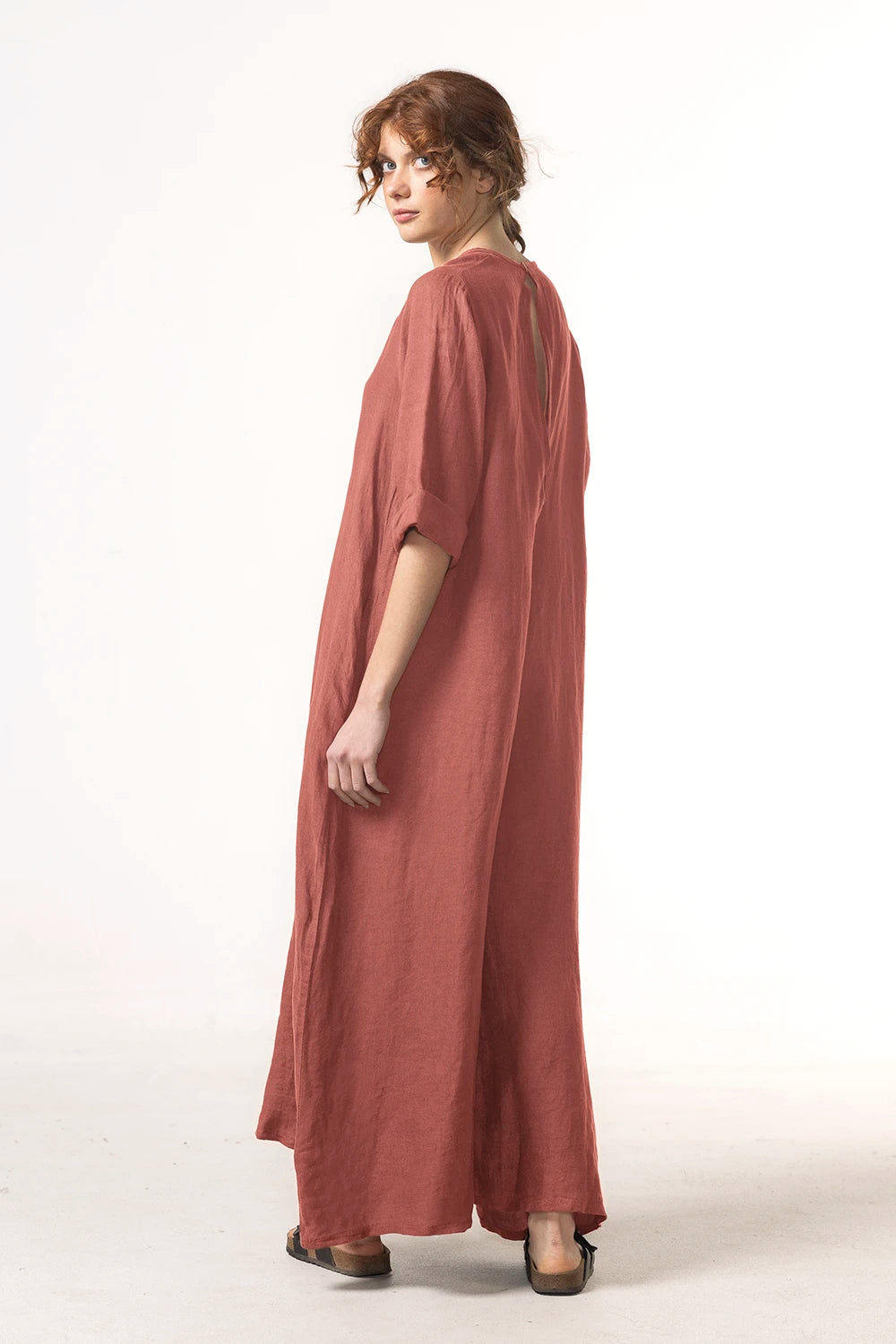 Enterito Luna Lino Manga Corta