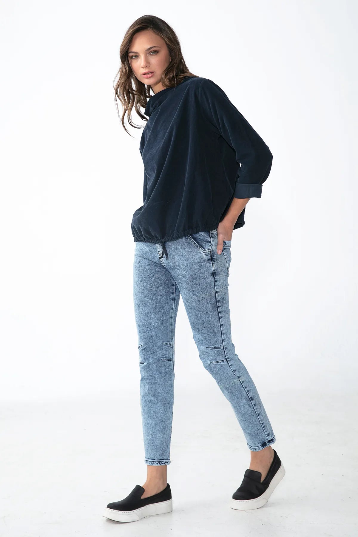 Jeans Denim Apolo Celeste