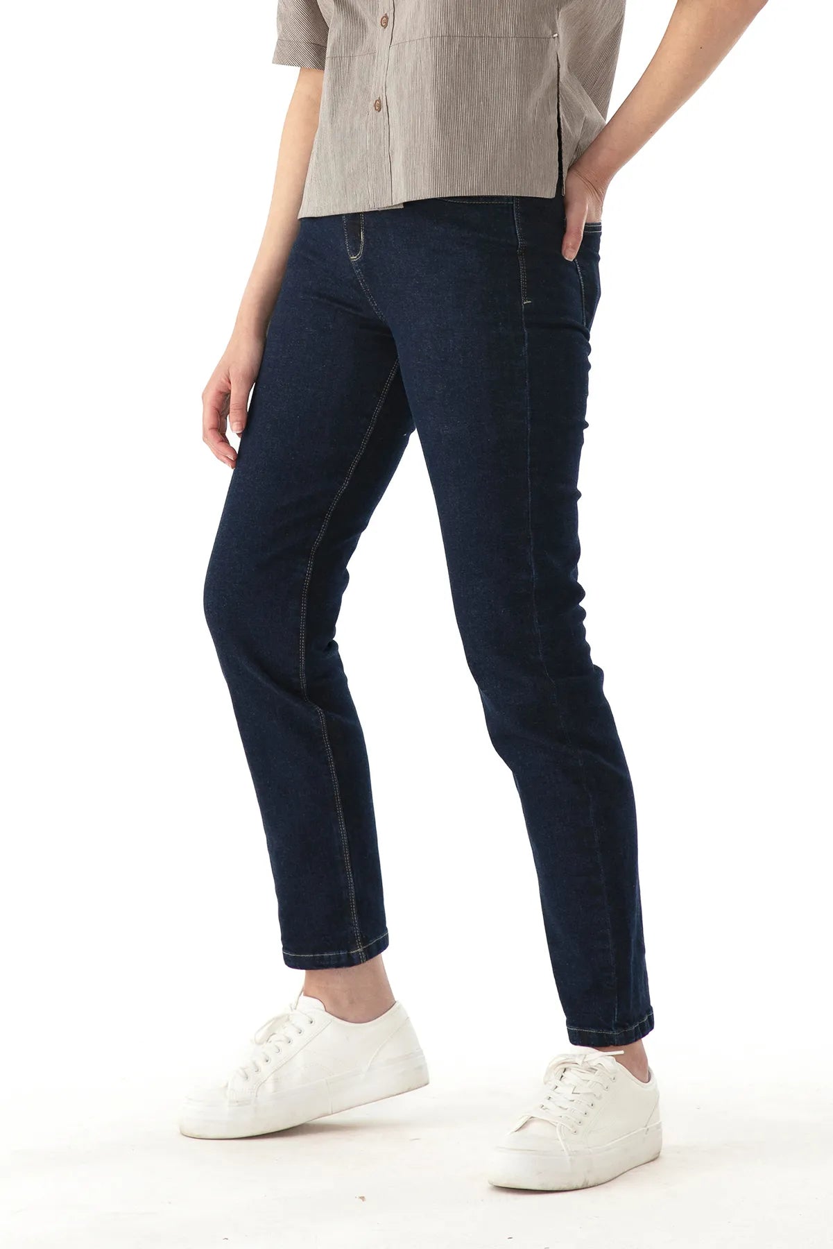 Jeans Denim Basic Exos Azul