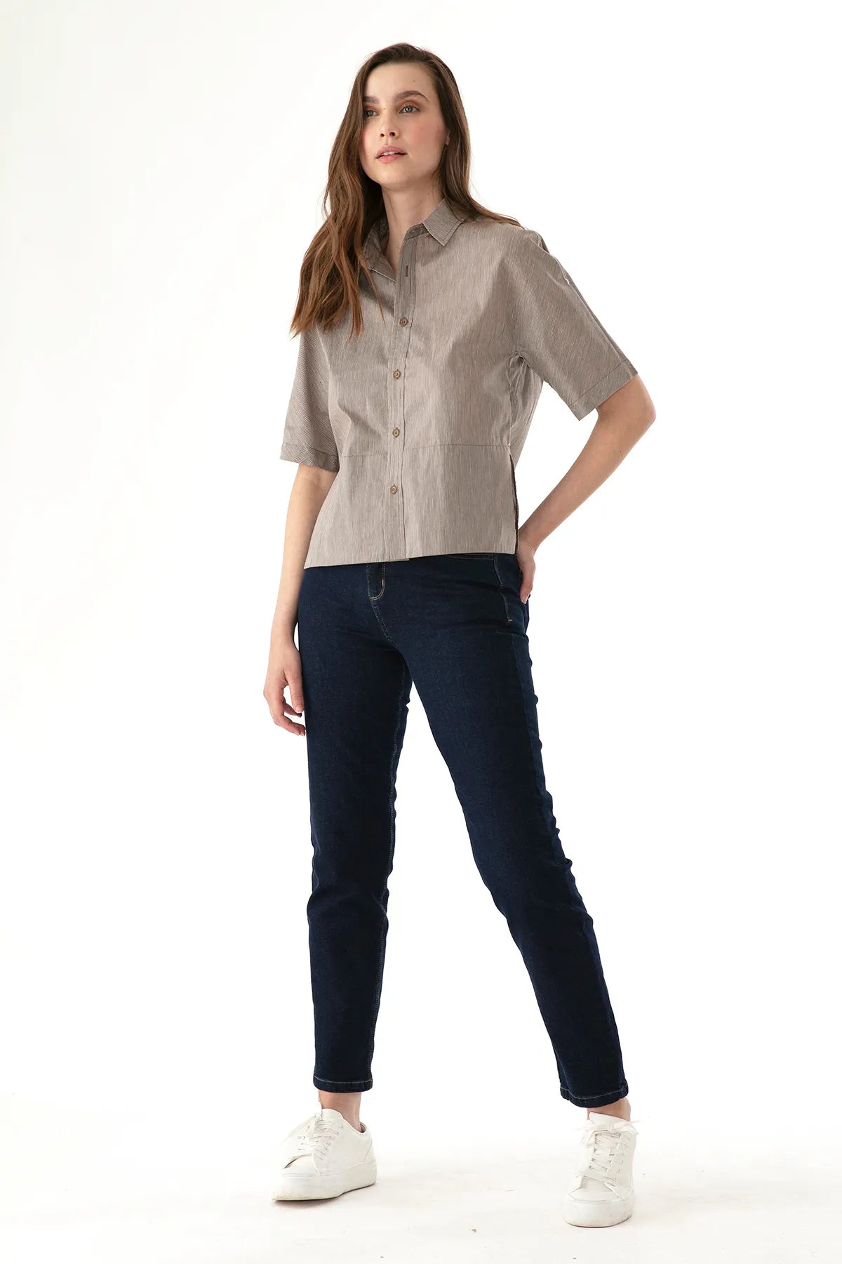 Jeans Denim Basic Exos Azul