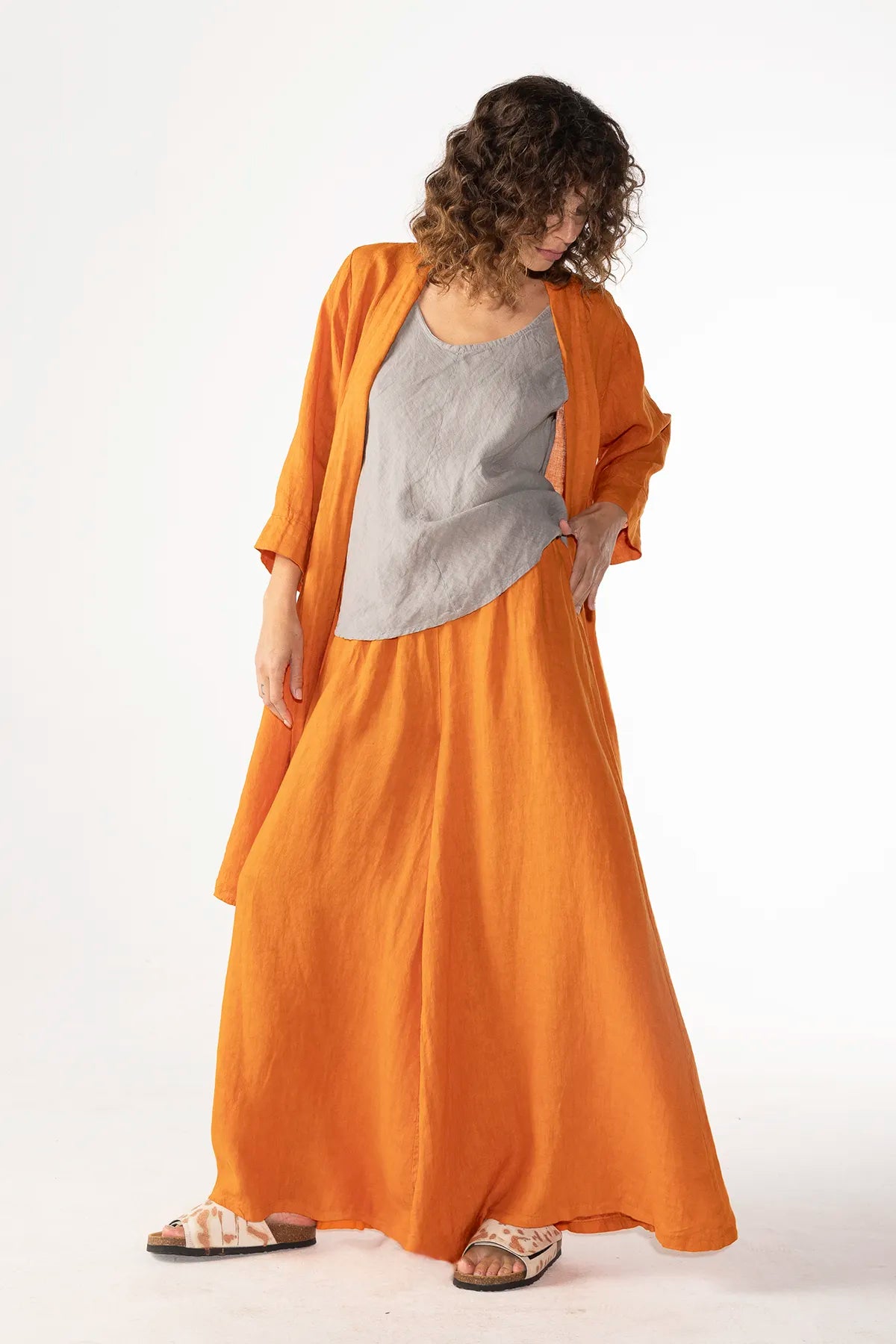 Pantalon Leonor Lino