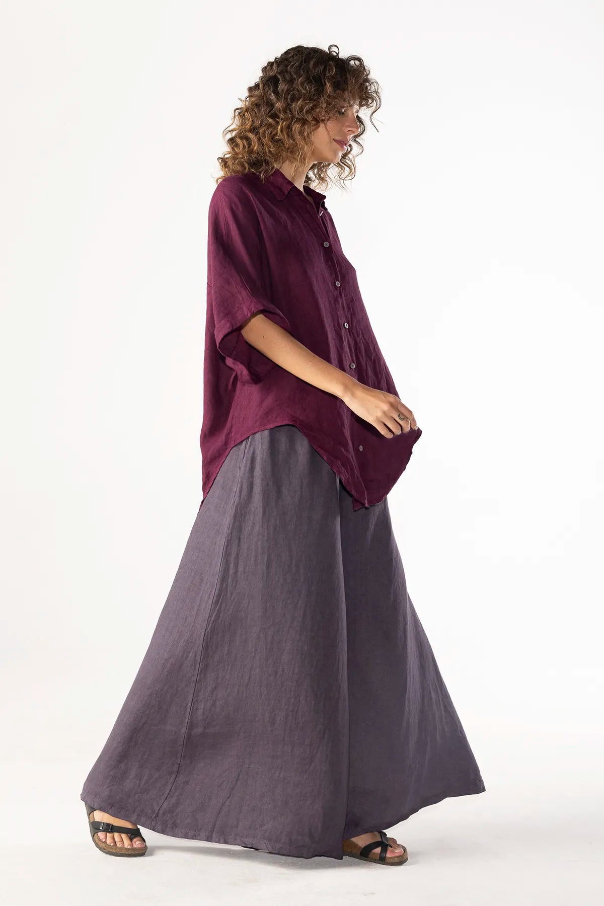 Pantalon Leonor Lino