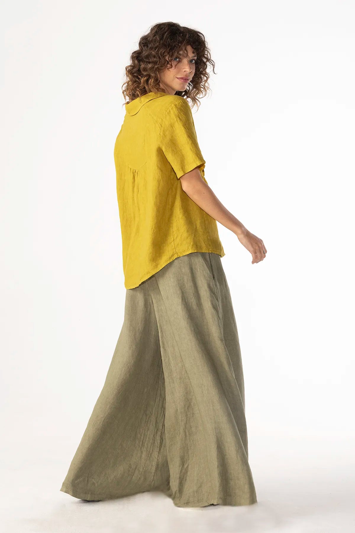 Pantalon Leonor Lino