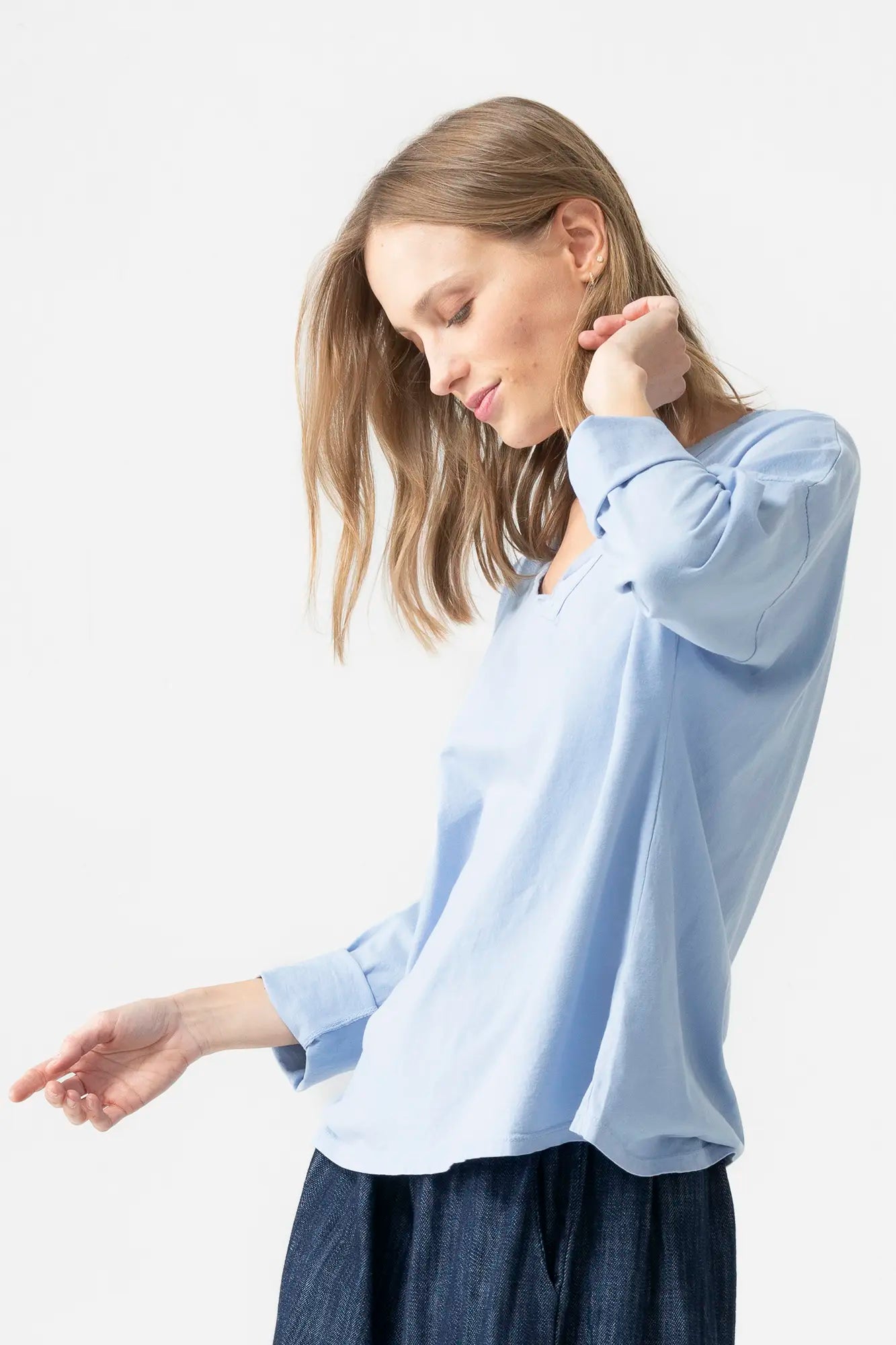 Polera básica mujer 100% algodón – RAGGA Chile