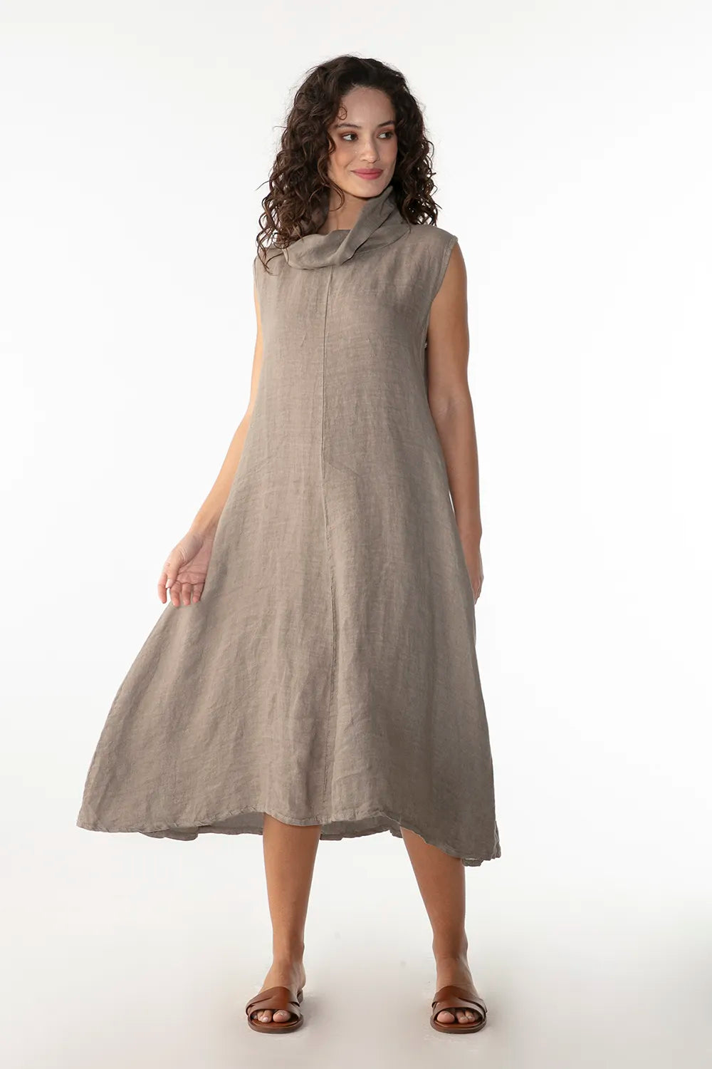 Vestido Amparo Lino