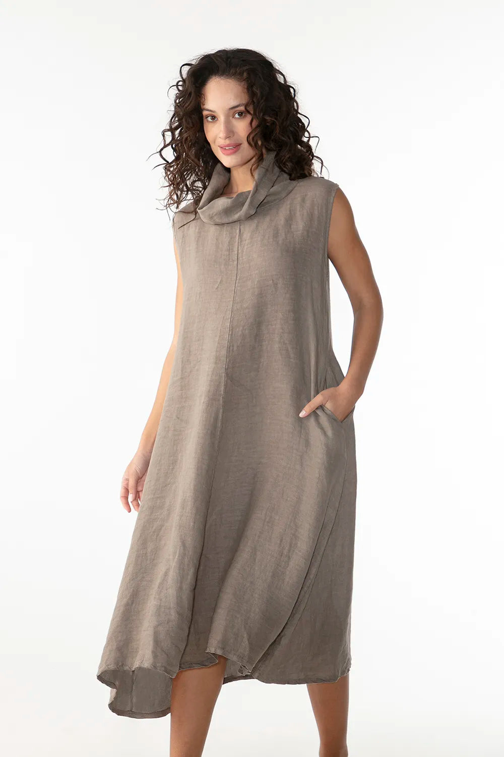 Vestido Amparo Lino