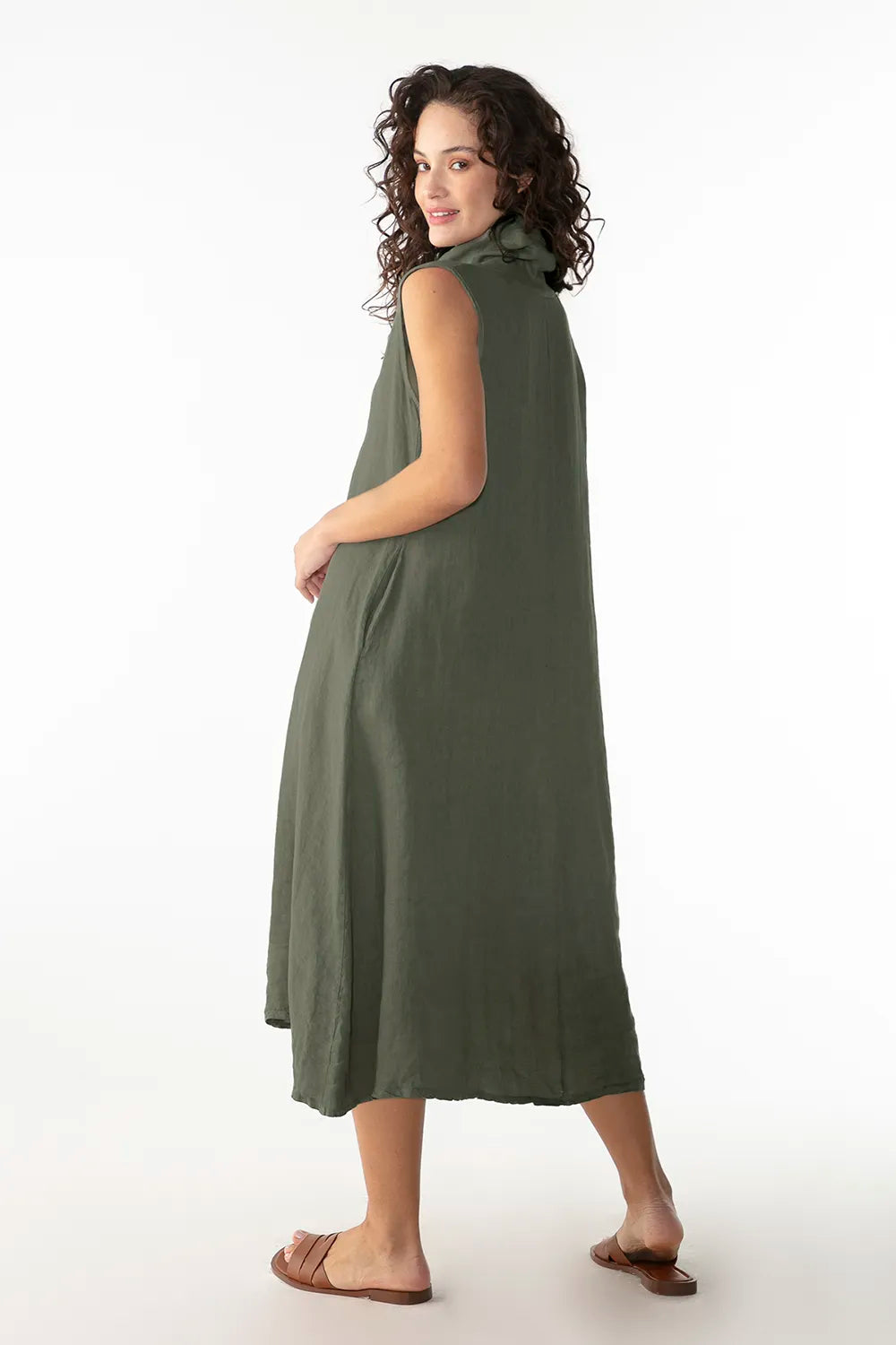 Vestido Amparo Lino