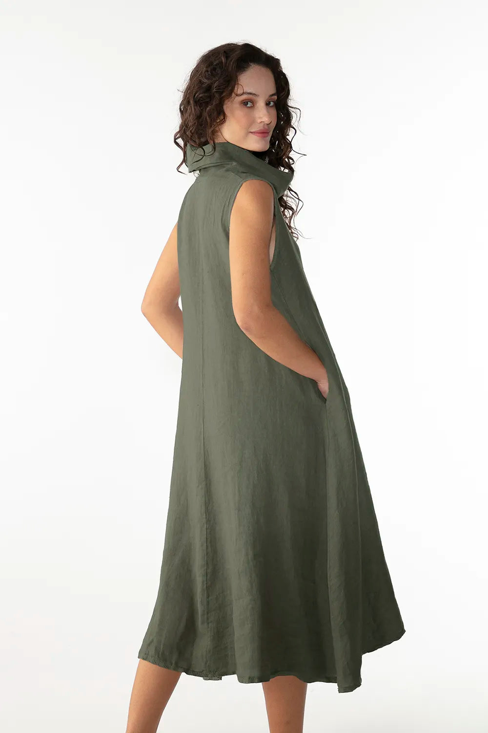Vestido Amparo Lino