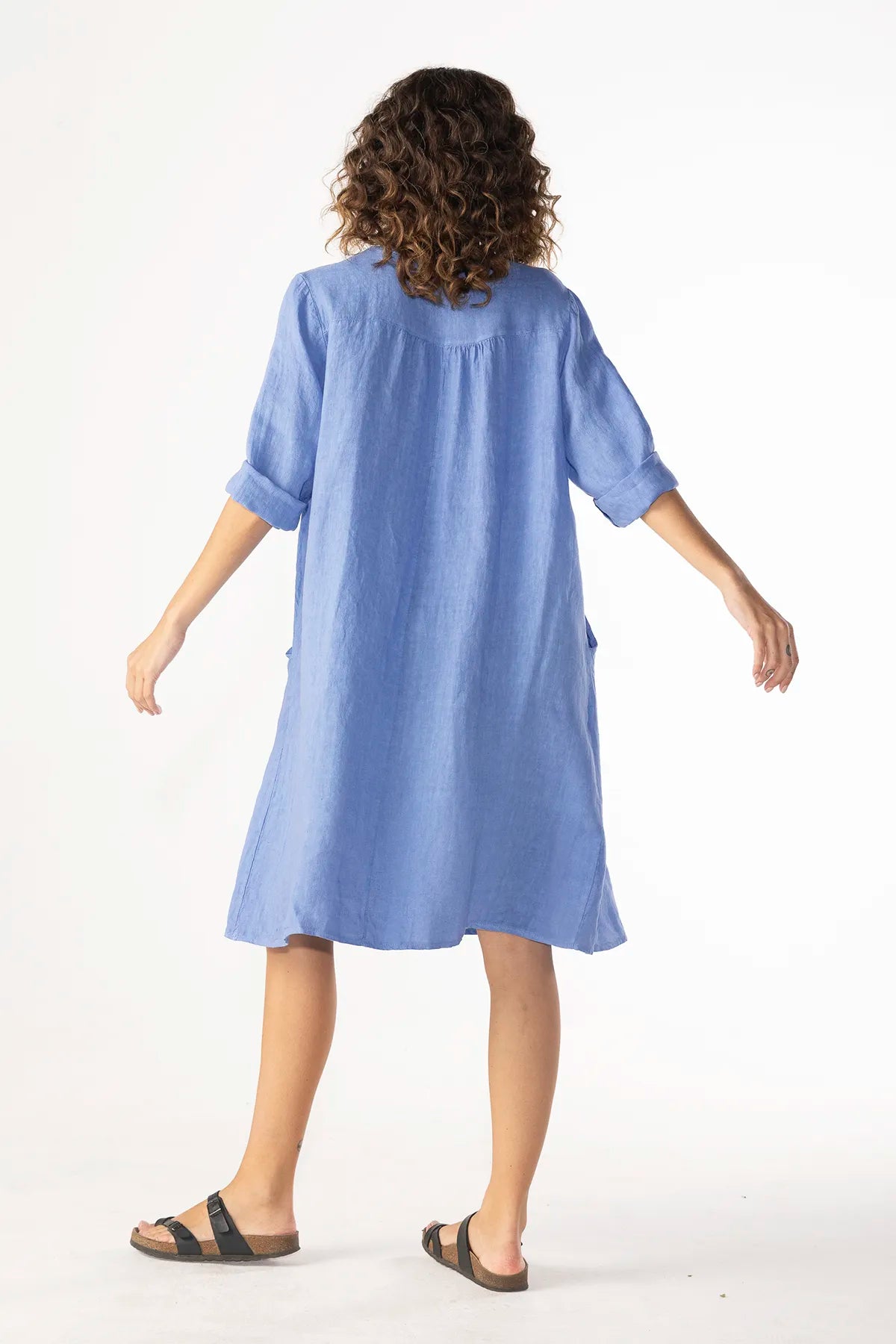 Vestido Leonardo Lino