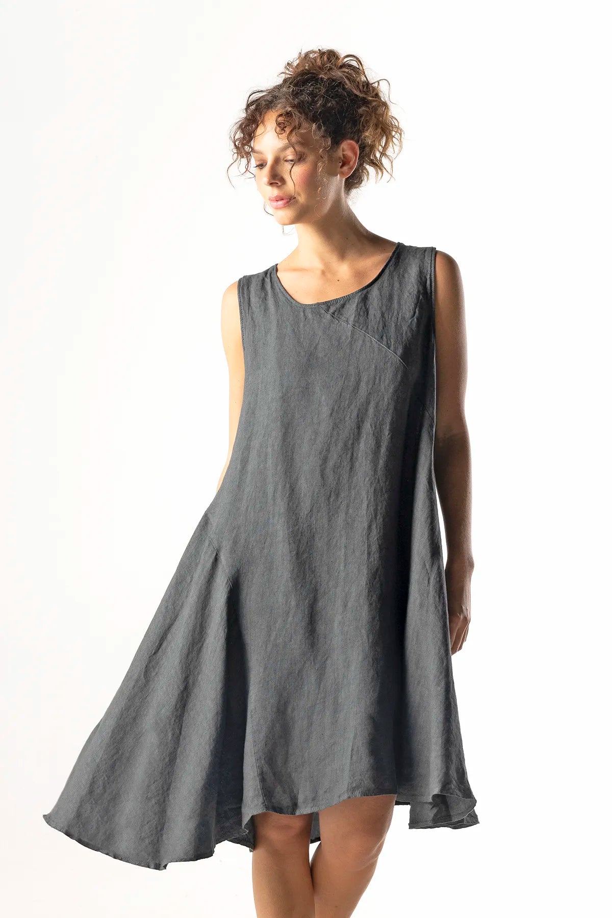 Vestido Magdalena Lino