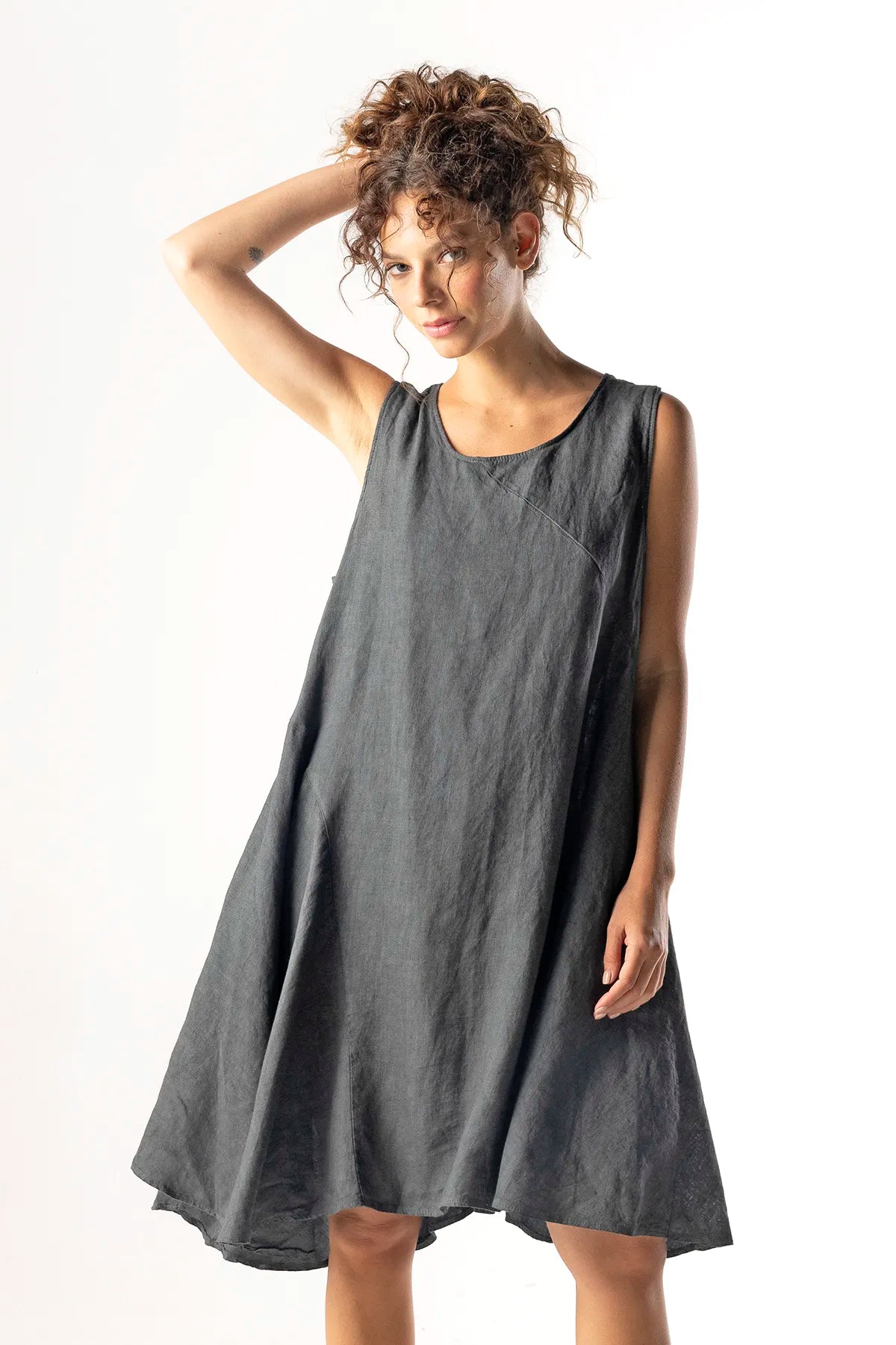 Vestido Magdalena Lino