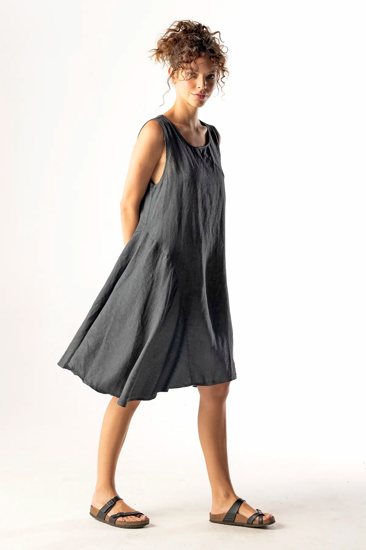 Vestido Magdalena Lino