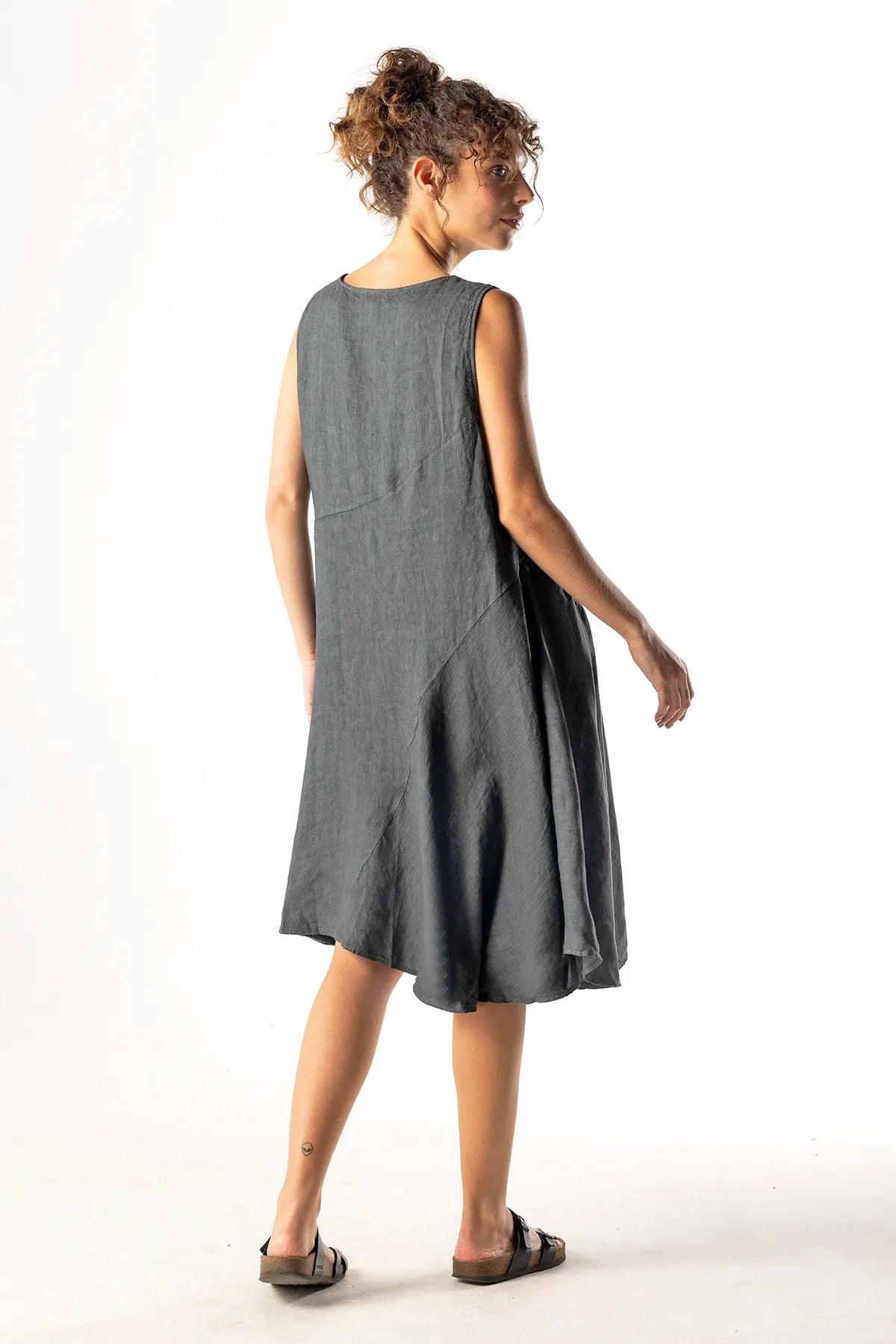 Vestido Magdalena Lino