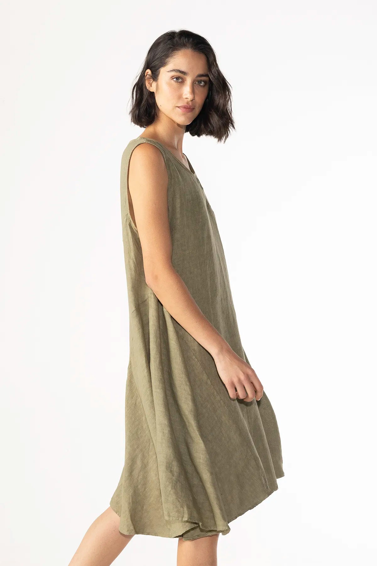 Vestido Magdalena Lino