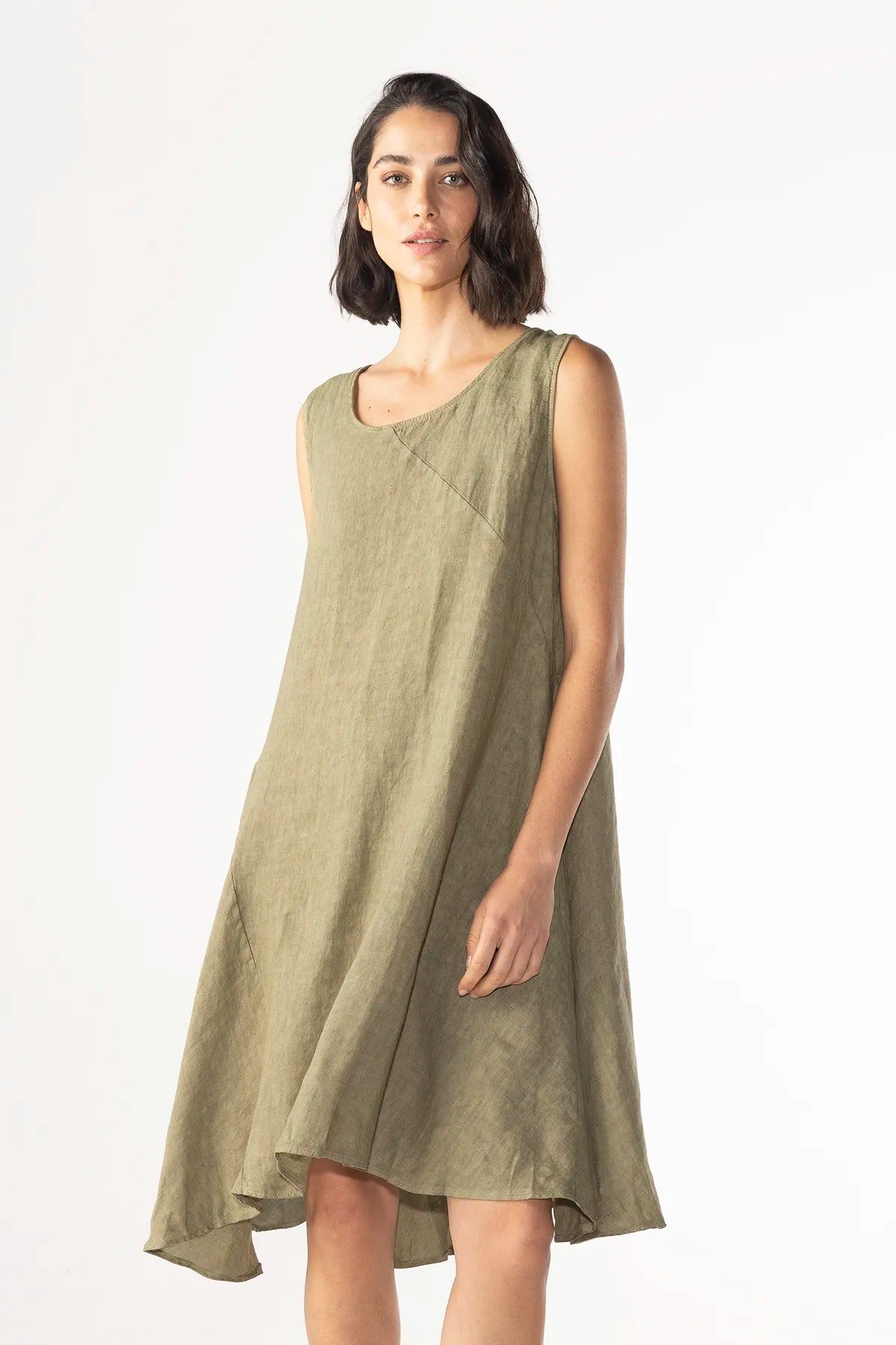 Vestido Magdalena Lino