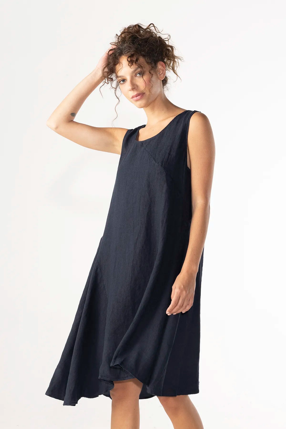 Vestido Magdalena Lino