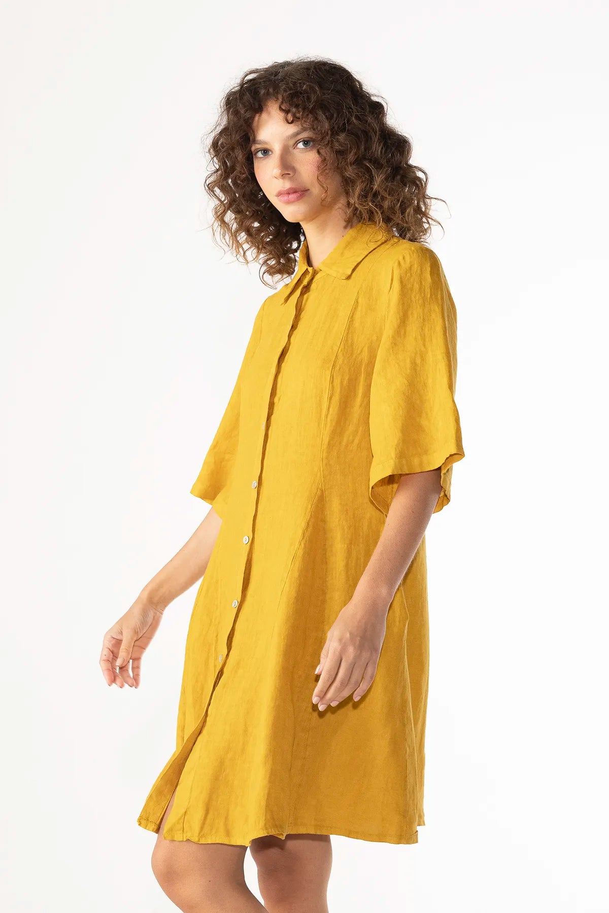 Vestido Neftali Lino