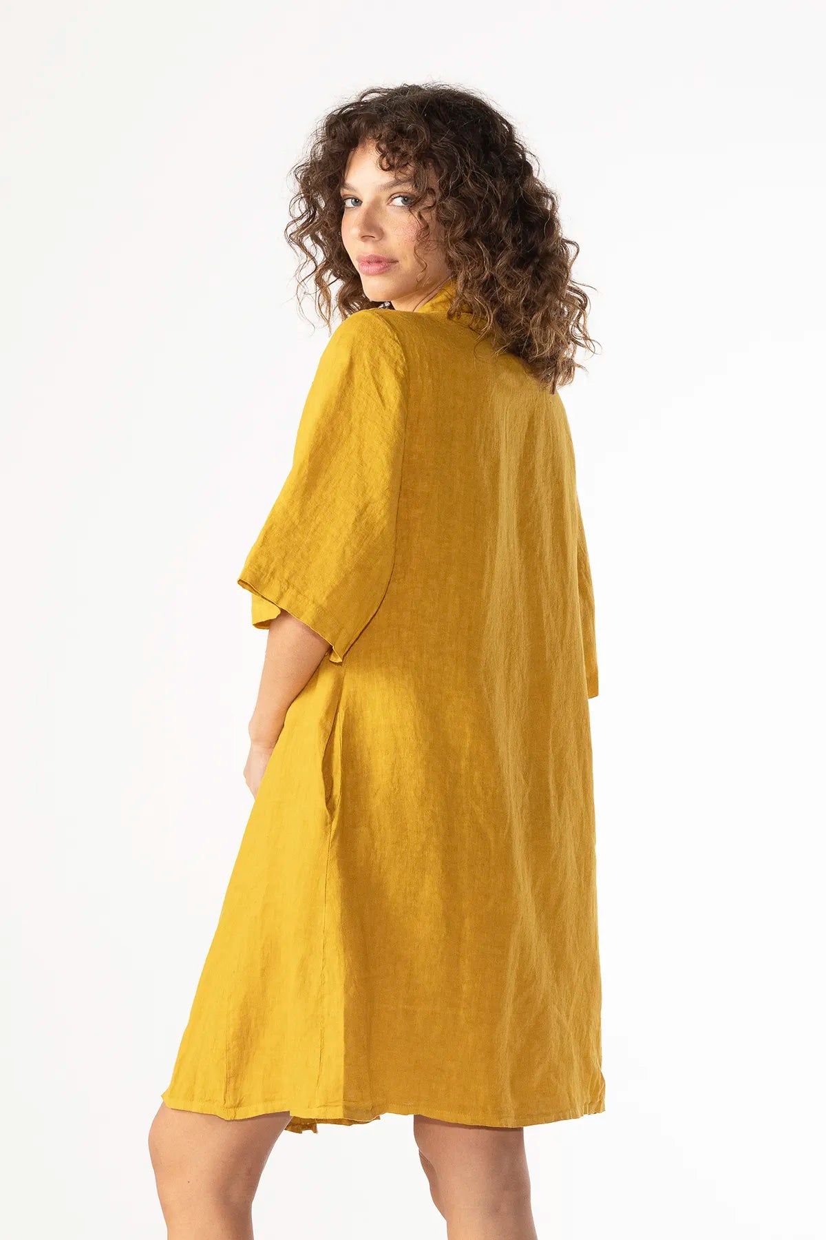 Vestido Neftali Lino