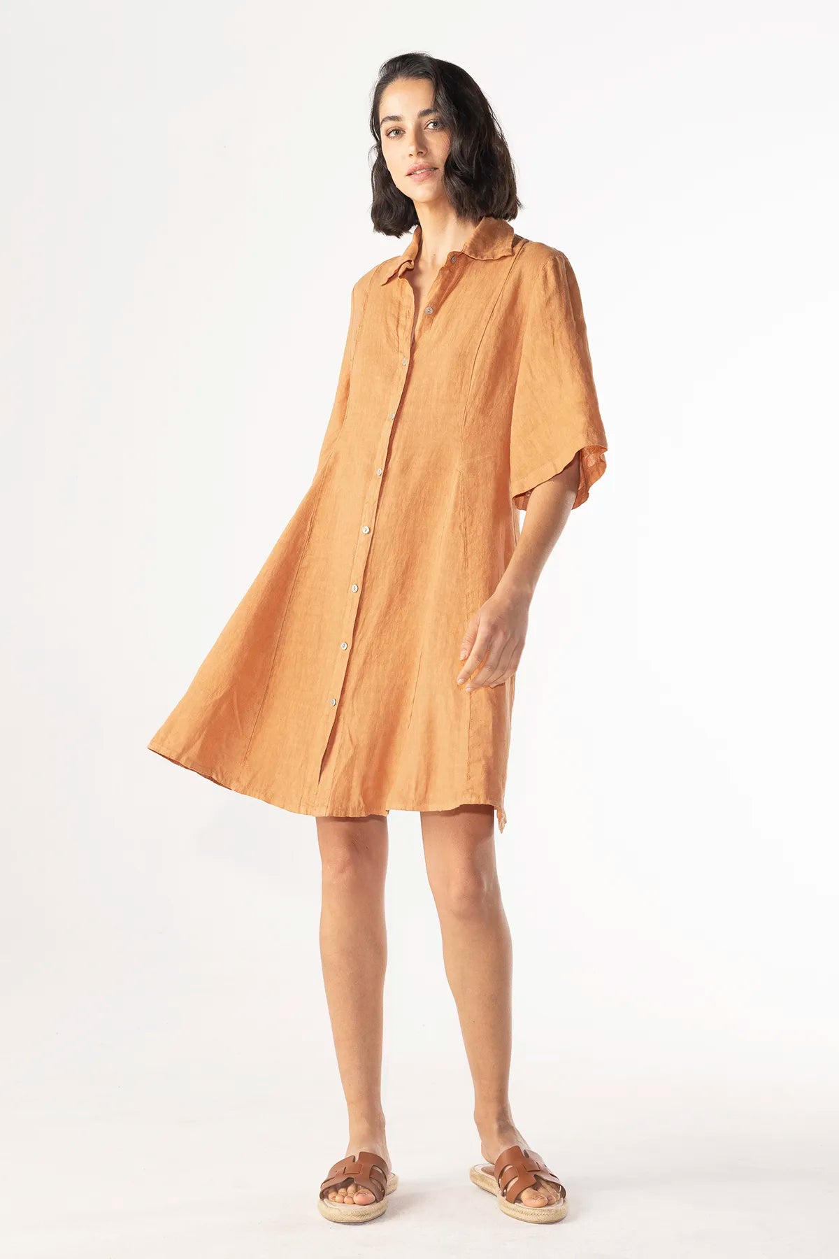 Vestido Neftali Lino