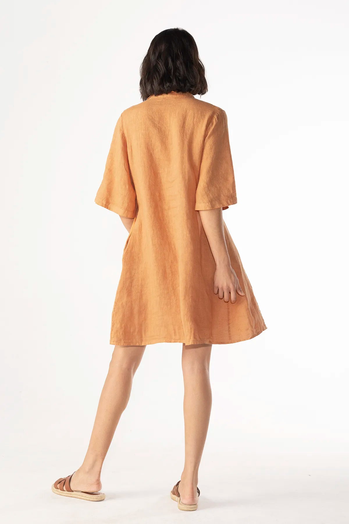 Vestido Neftali Lino