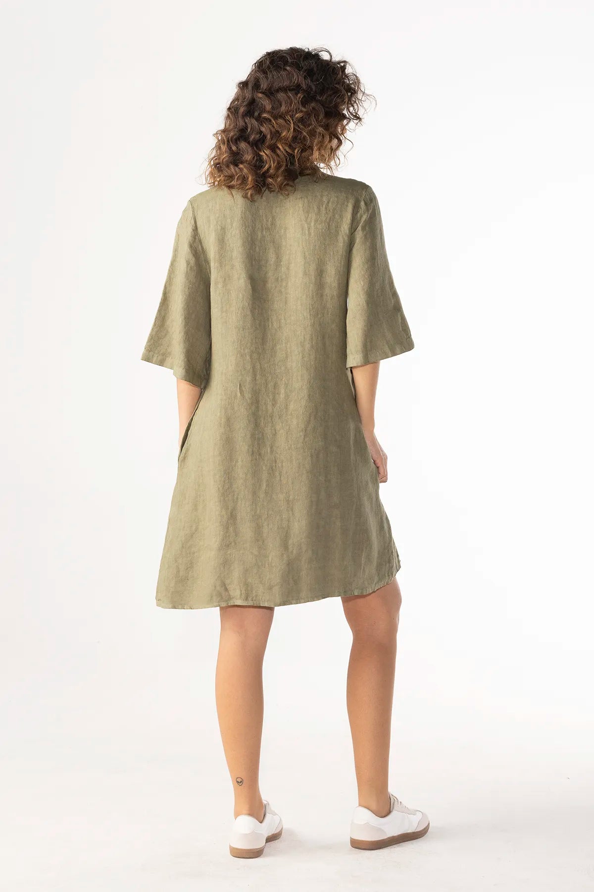 Vestido Neftali Lino