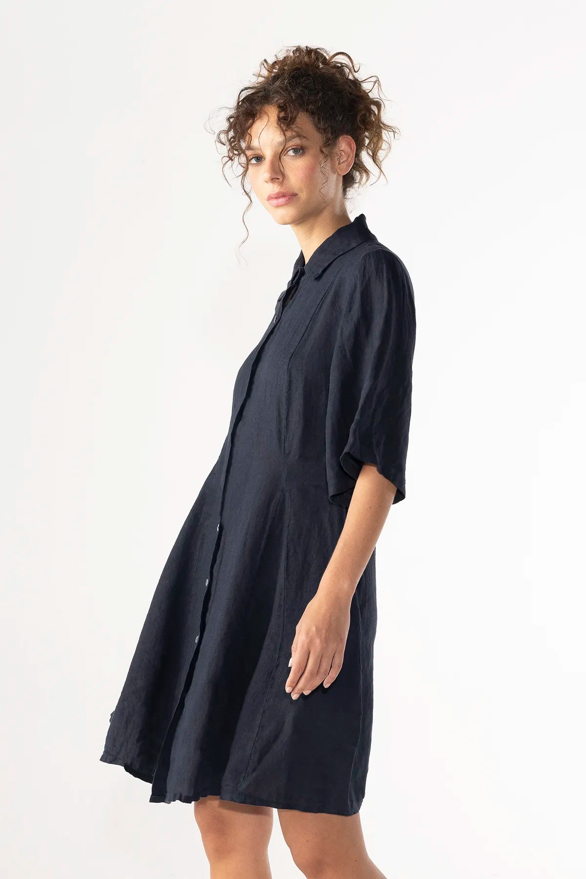 Vestido Neftali Lino