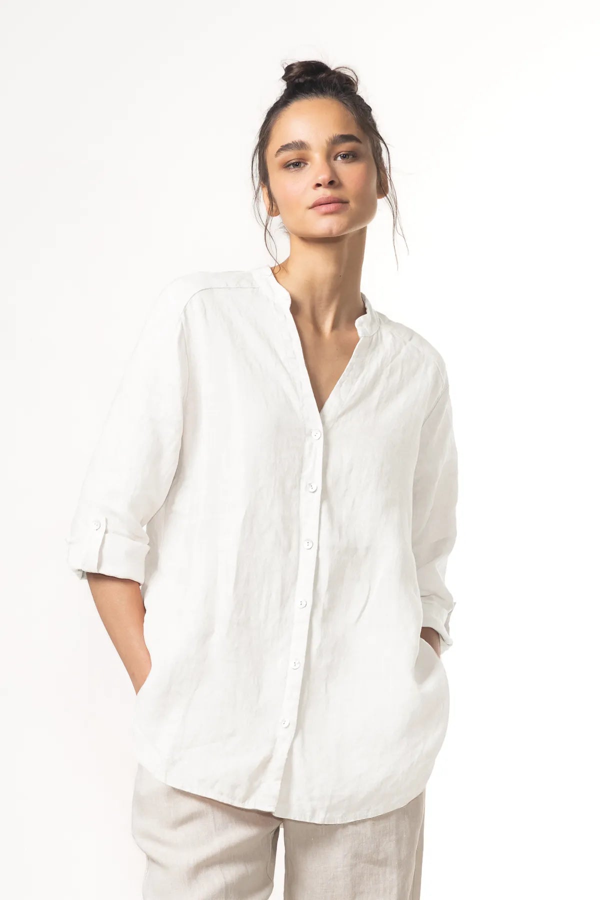 Blusa Florina Lino