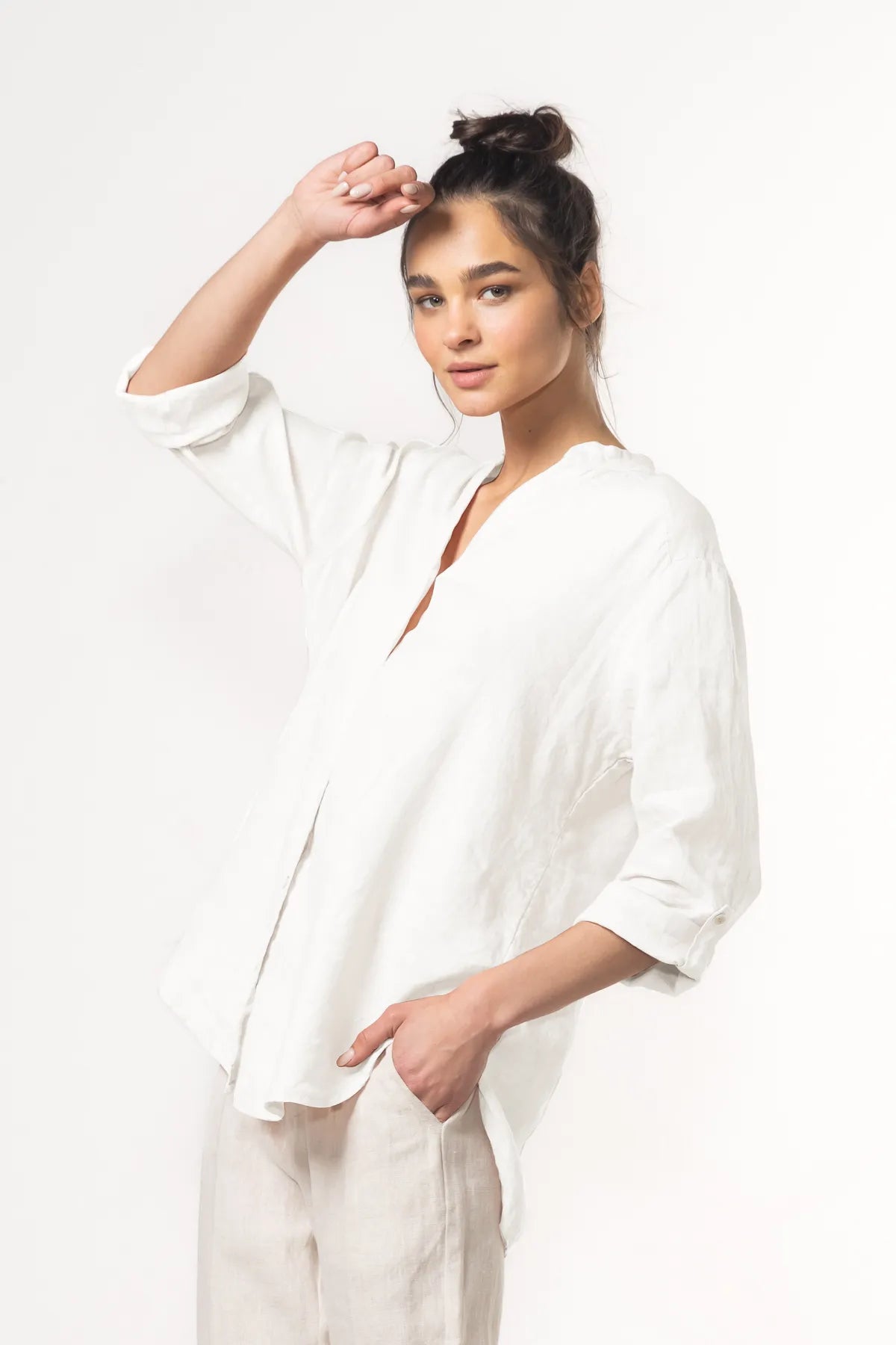 Blusa Florina Lino