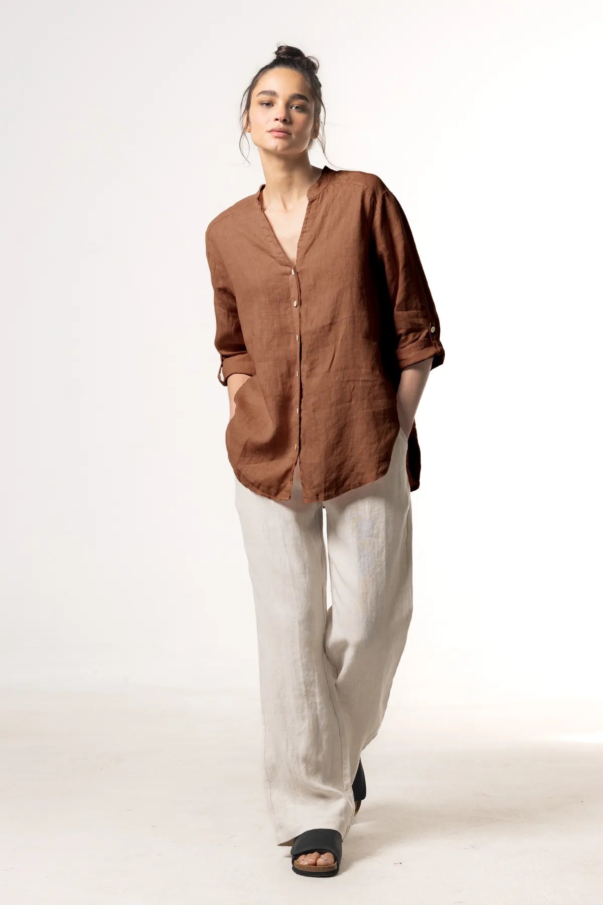 Blusa Florina Lino