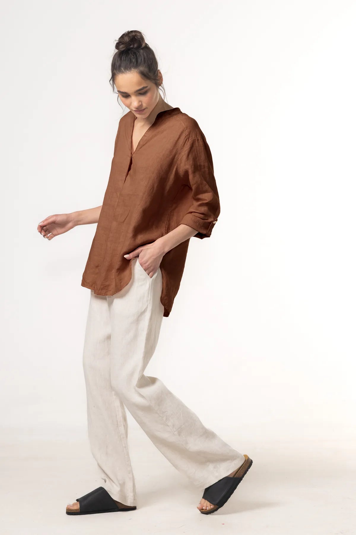 Blusa Florina Lino