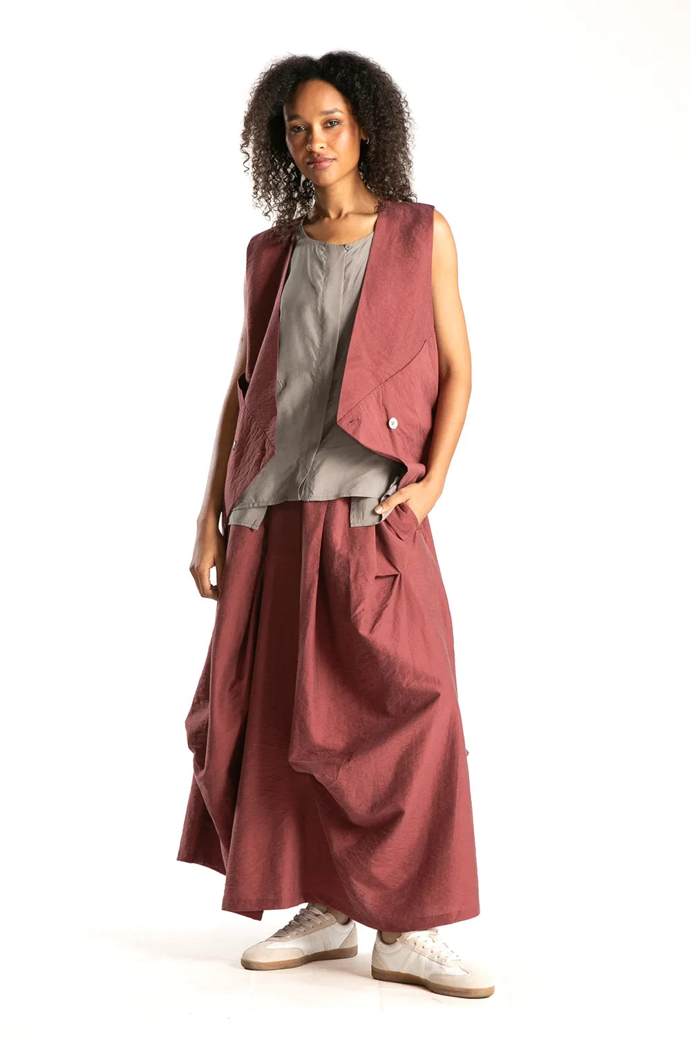 Gilet Torri Tencel