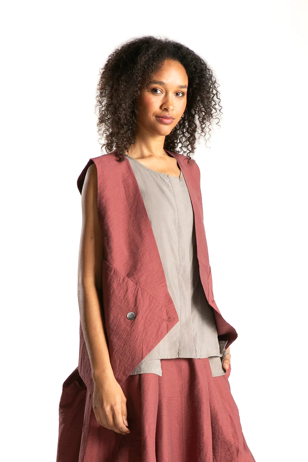 Gilet Torri Tencel