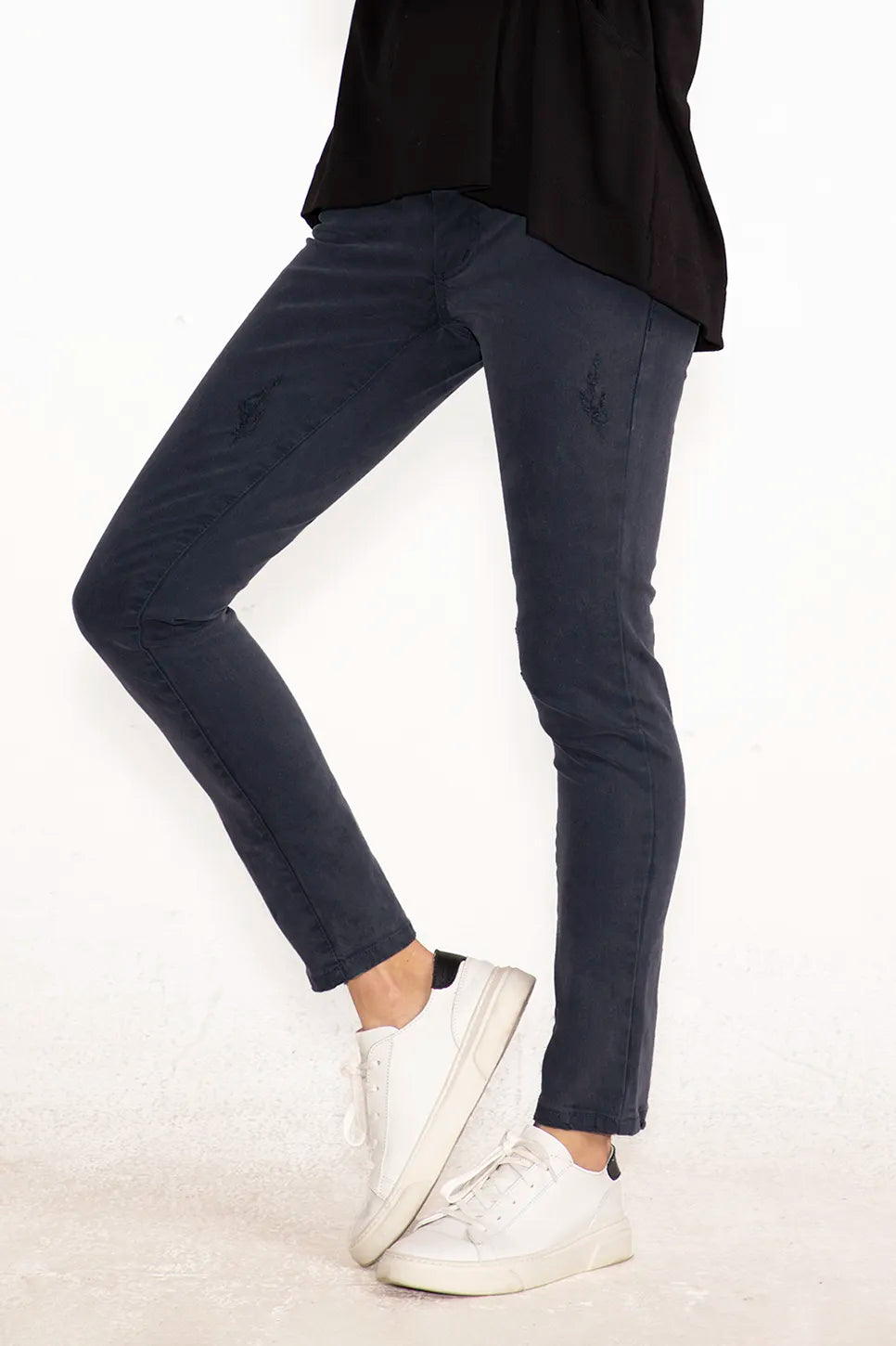 Pantalon Azul Desgastado