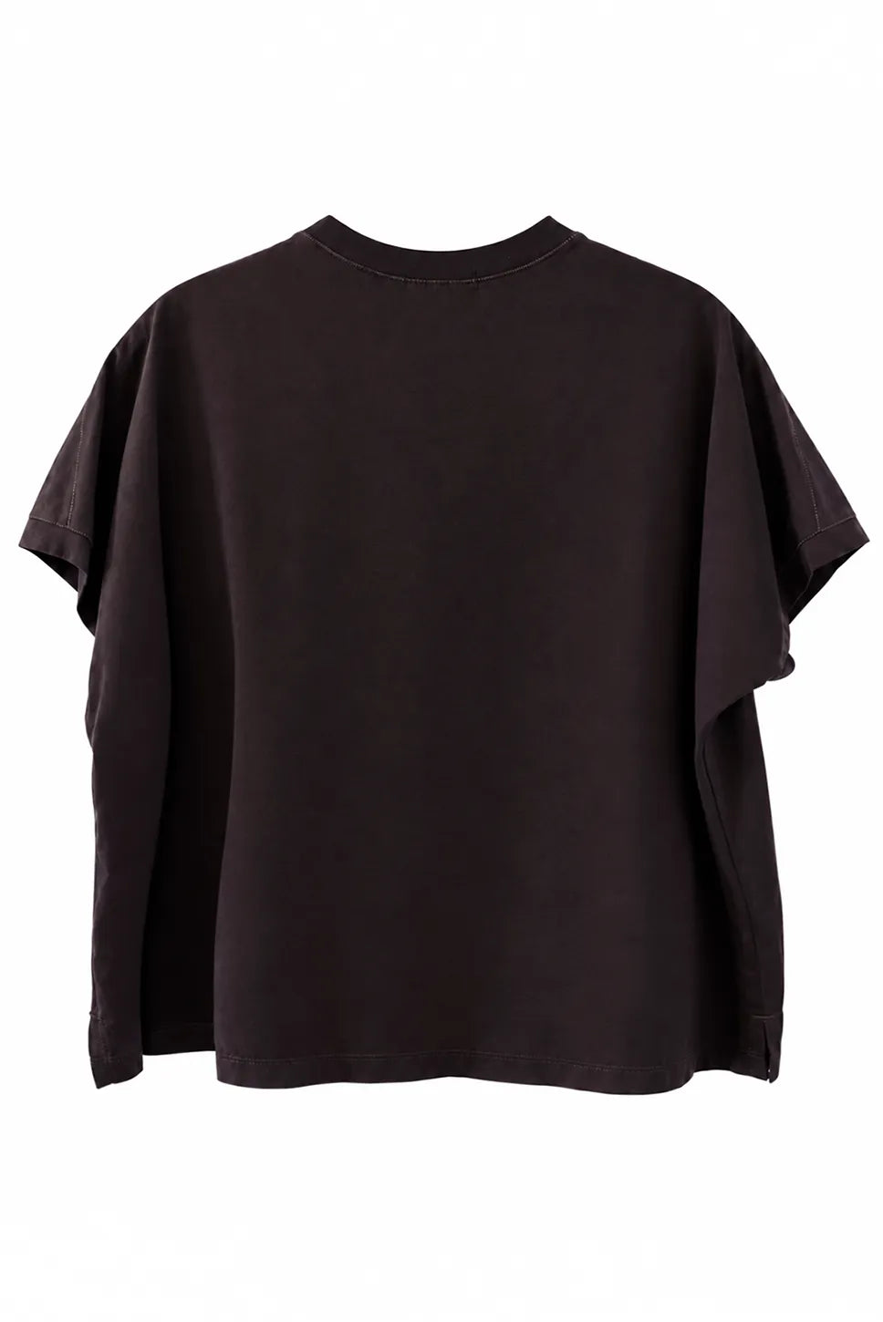 Ragga Polera Algodón Chocolate Espalda