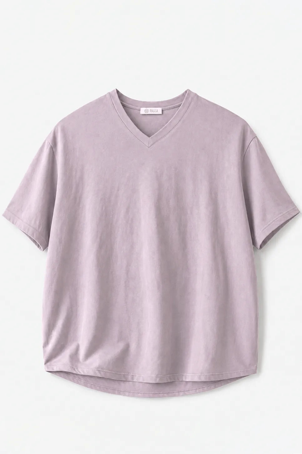 Ragga Polera Algodón Rosa Curvas Espalda Frente