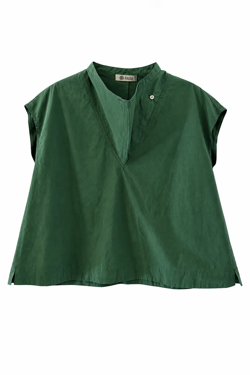 Polera Cruce escote Verde