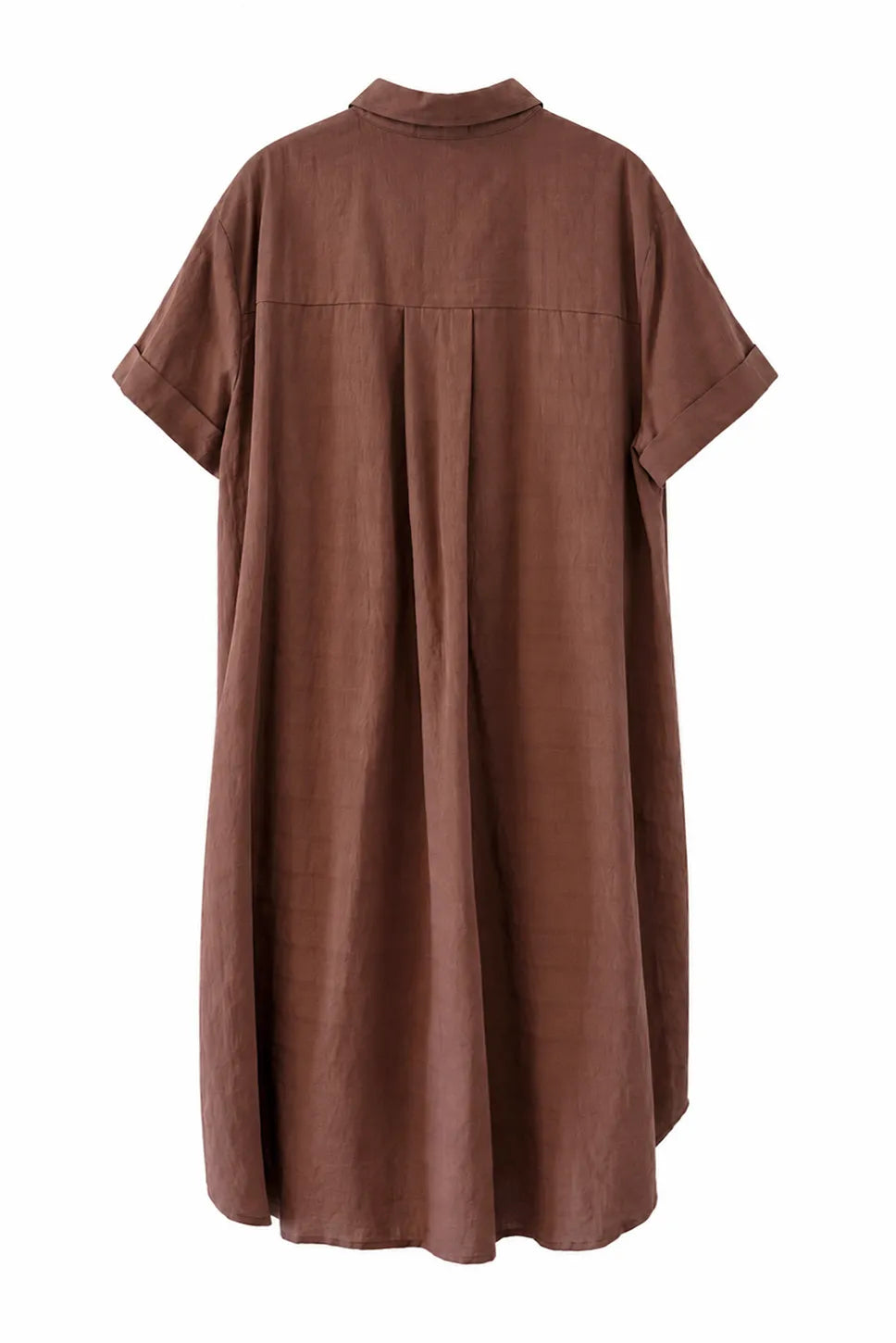 Ragga Vestido Algodón Nudo Espalda