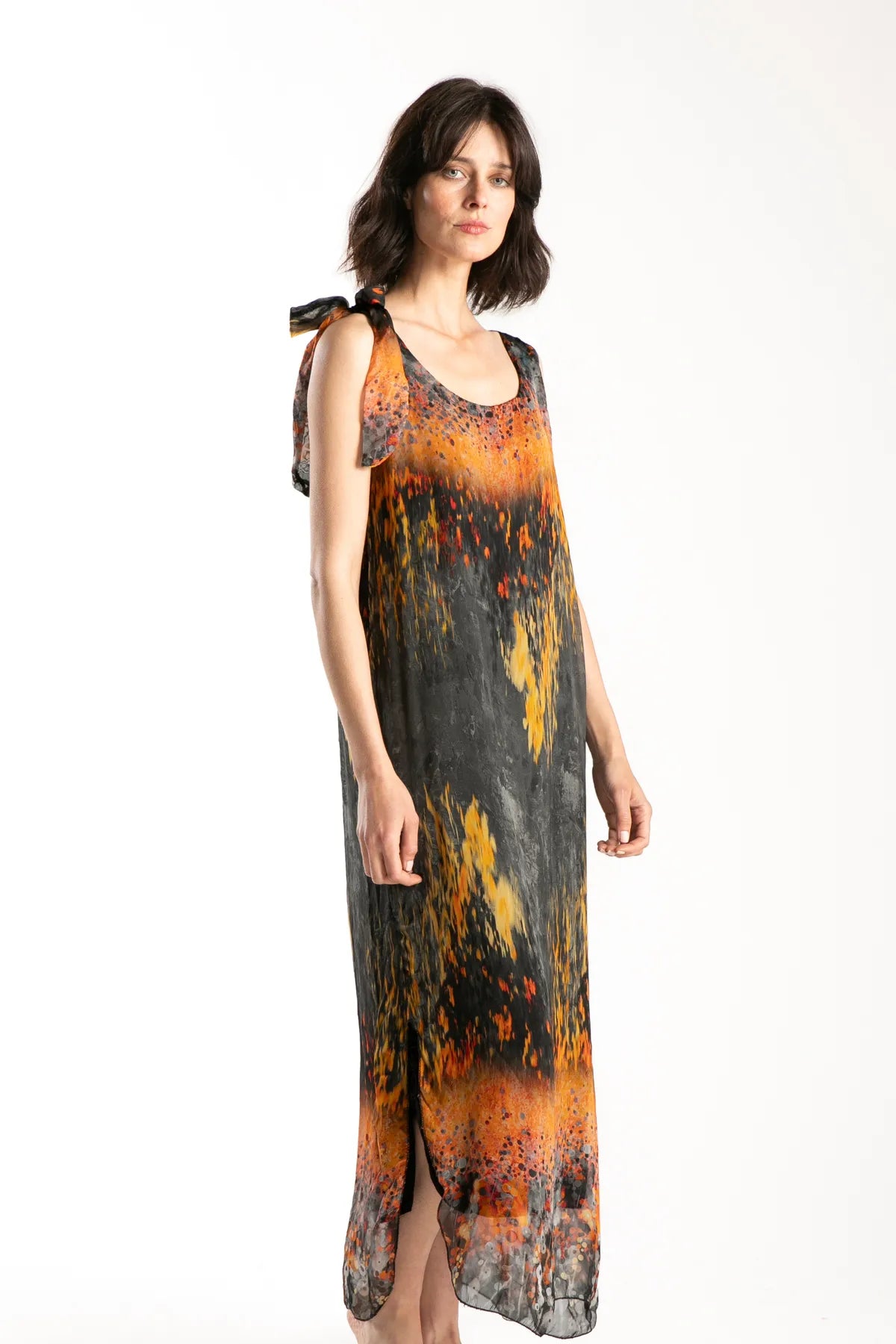 Vestido Brucoli Seda