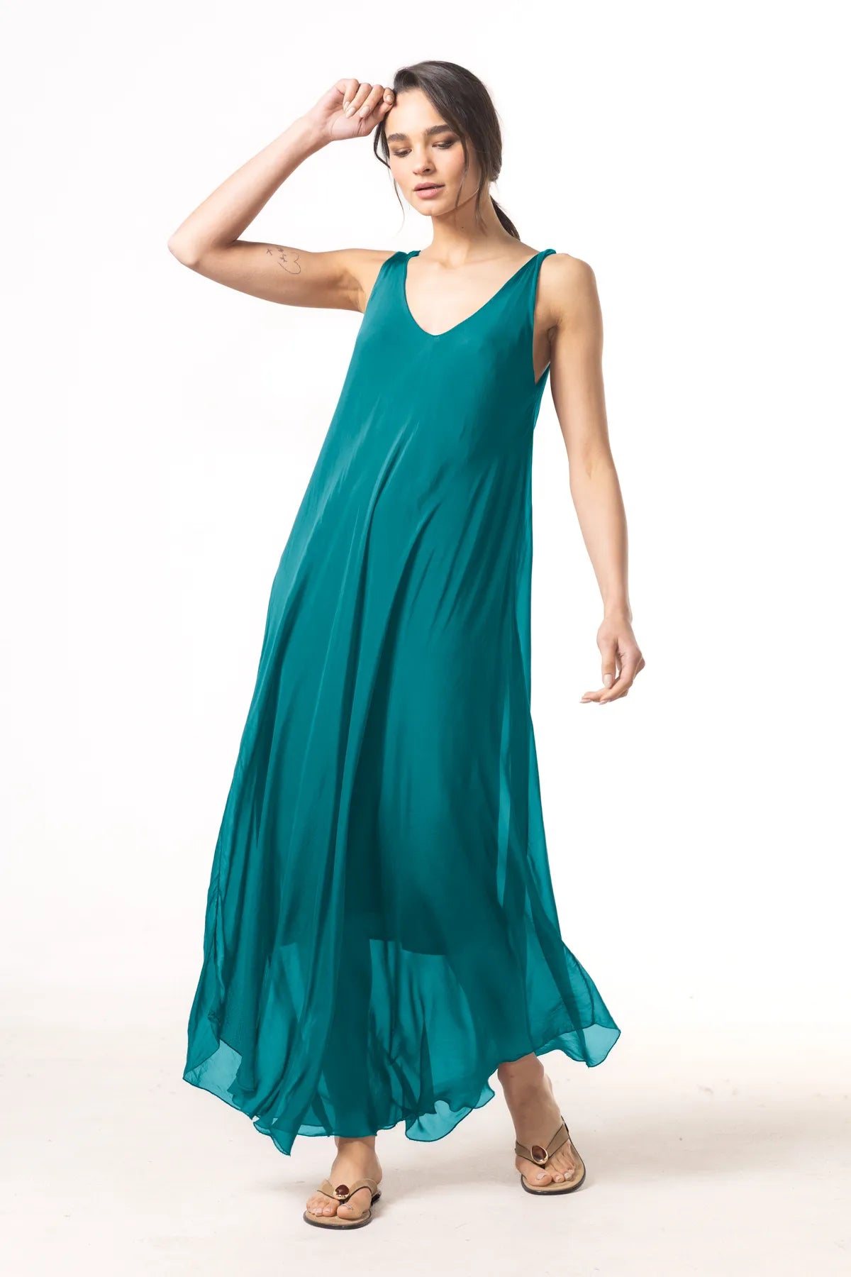 Vestido Dalia Seda