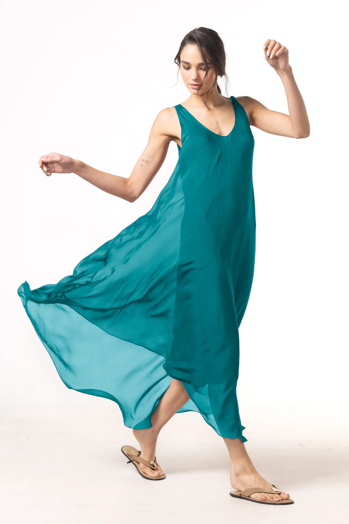 Vestido Dalia Seda