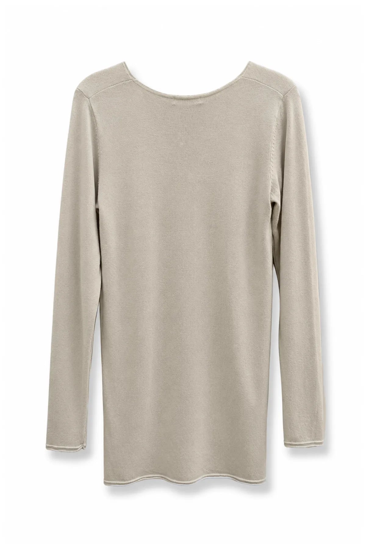 Sweater Viscosa V Doble Bolsillo