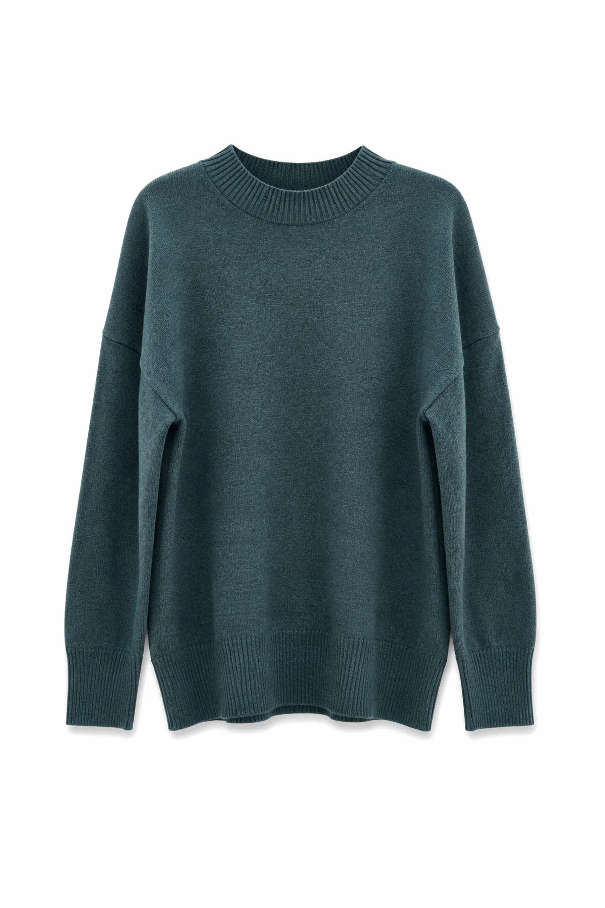 Sweater Lana Yak Petroleo Melange