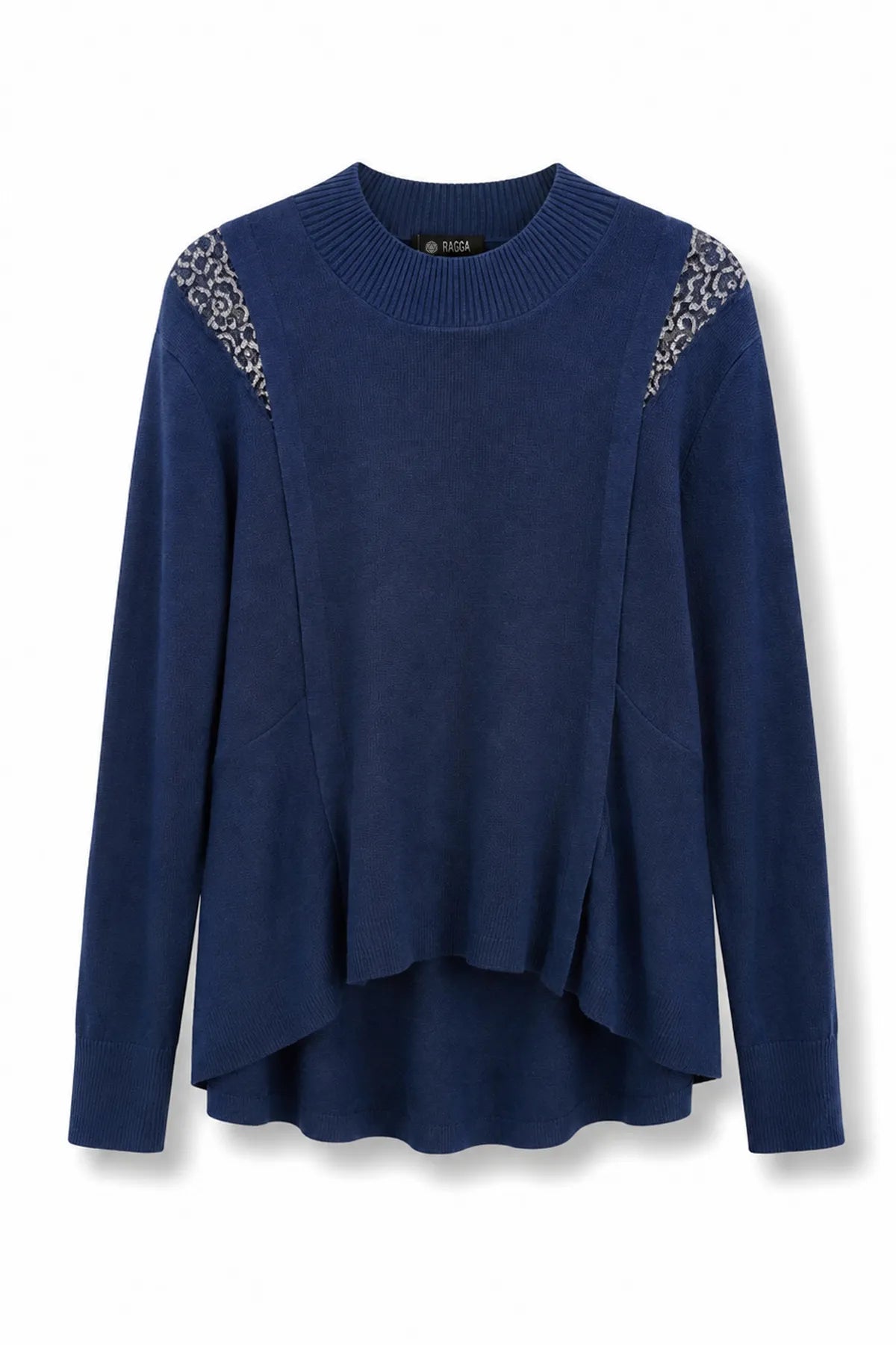 Sweater Azul Lana Merino